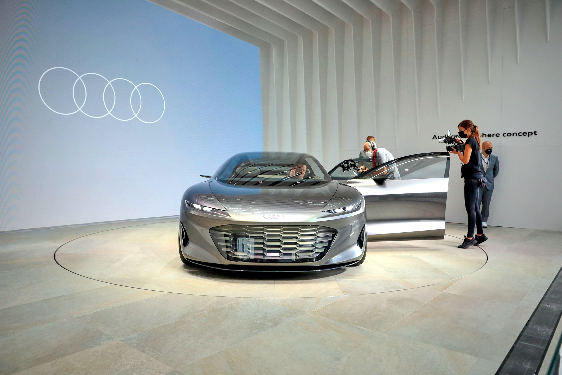Audi Grandsphere Concept Rewrites The Next Generation A8’s Script, Looks Strikingly Elegant In Munich