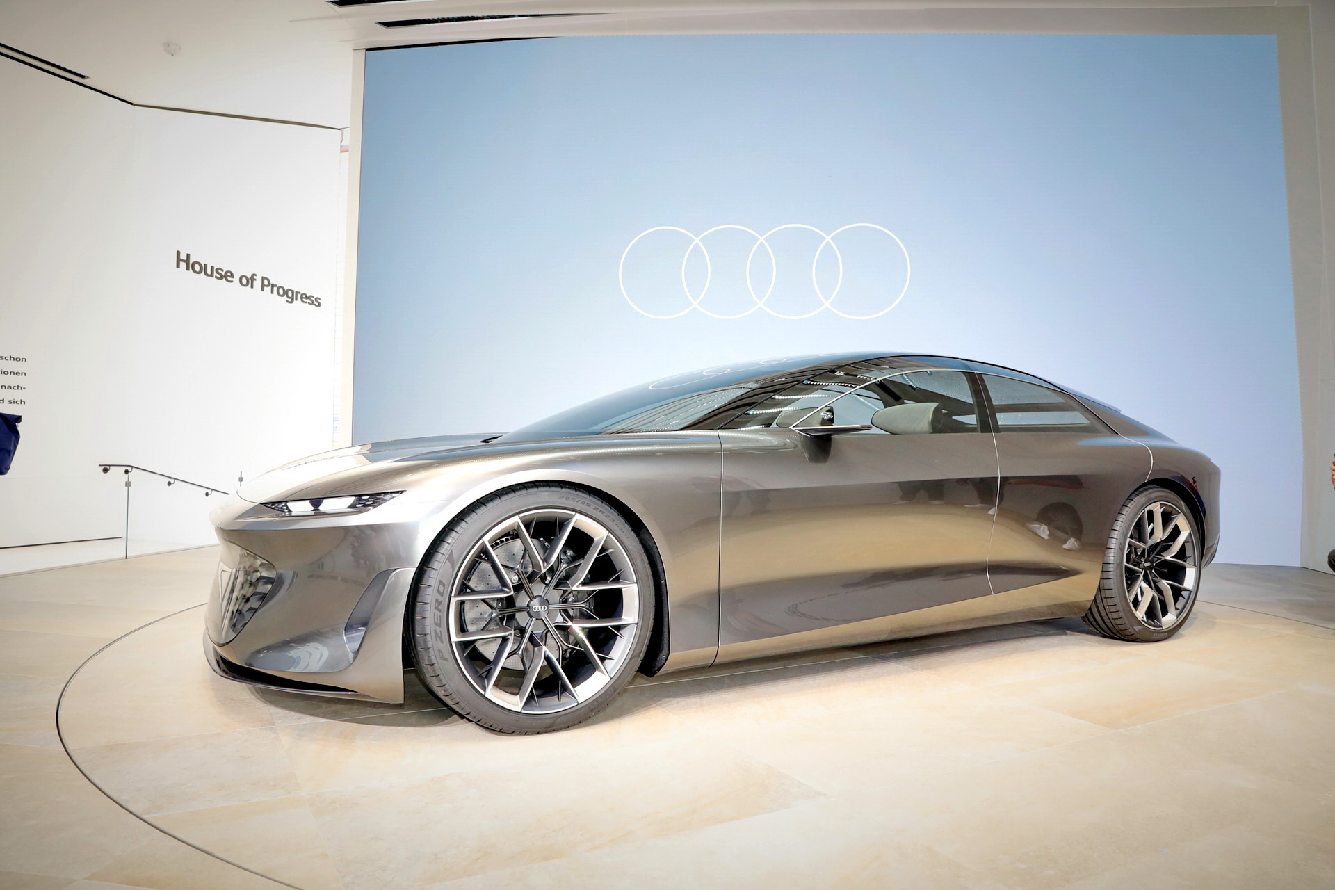 Audi Grandsphere Concept Rewrites The Next Generation A8’s Script, Looks Strikingly Elegant In Munich