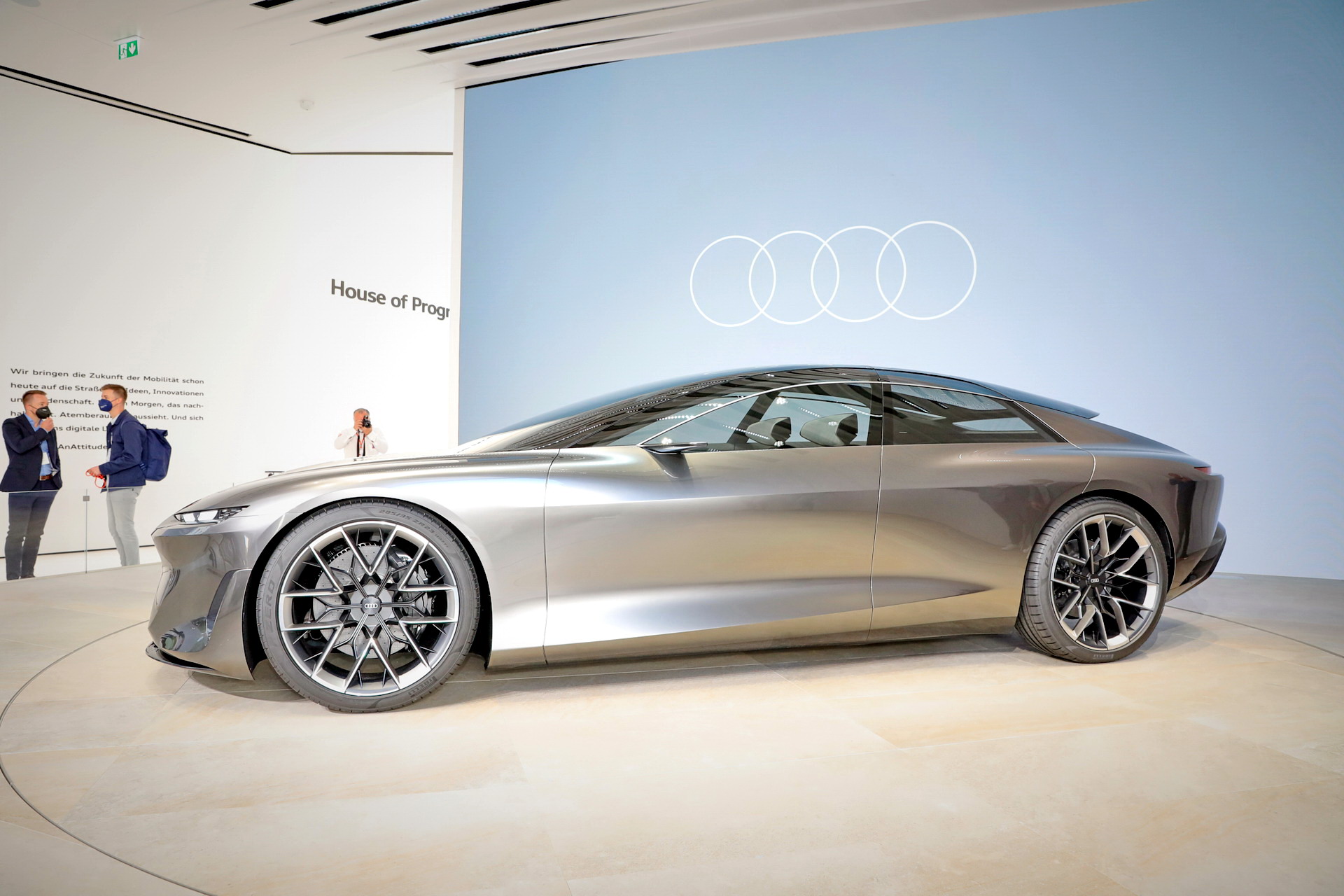 Audi Grandsphere Concept Rewrites The Next Generation A8’s Script, Looks Strikingly Elegant In Munich