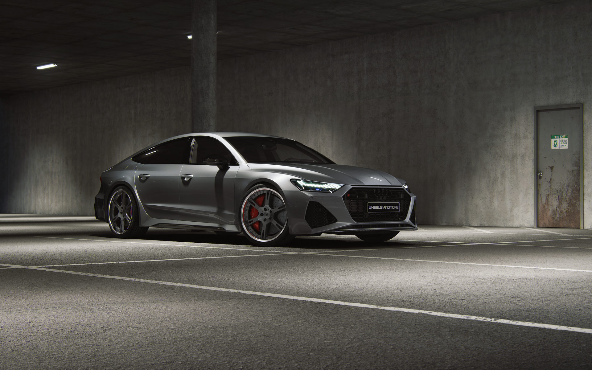 This Purple Audi RS7 Is More Powerful Than The Original Bugatti Veyron And LaFerrari