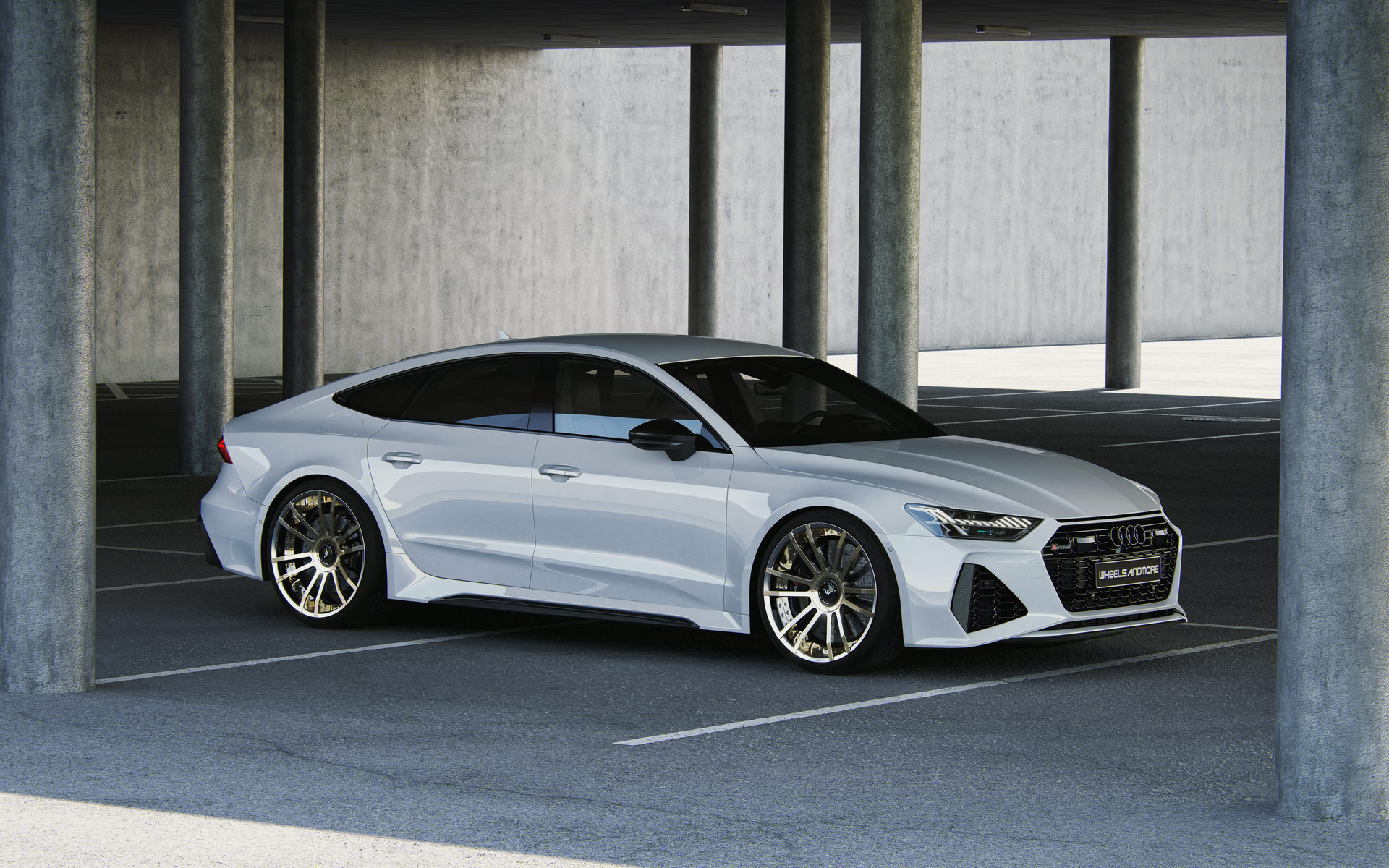 This Purple Audi RS7 Is More Powerful Than The Original Bugatti Veyron And LaFerrari