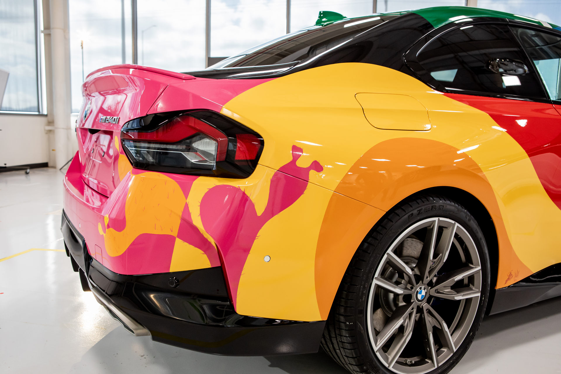 BMW M240i Coupe Transformed Into An Art Car In Mexico