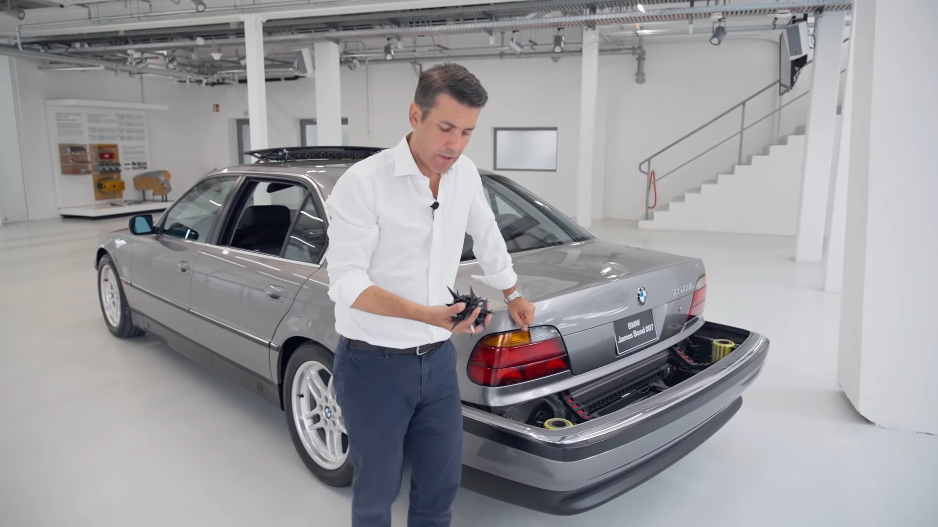 BMW Shows Off Three Unique E38 750iL Models, Including The Famous James Bond Car