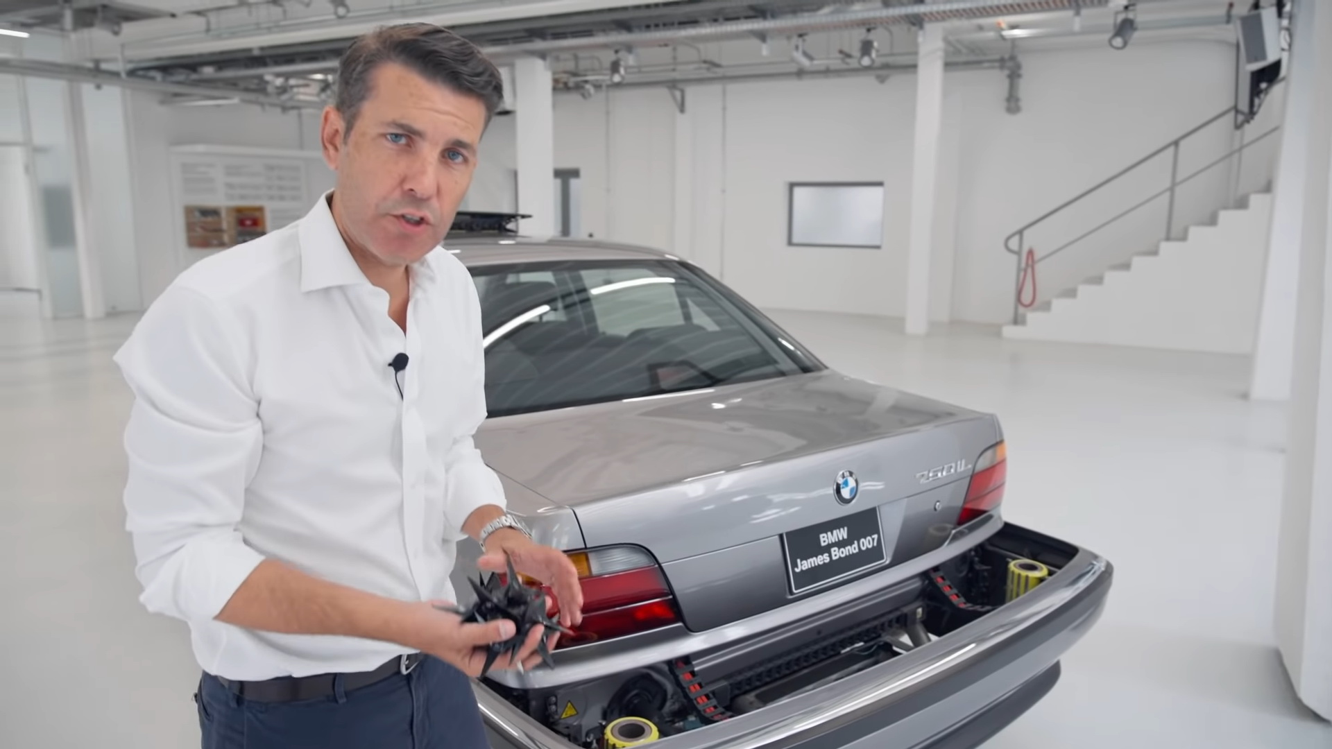 BMW Shows Off Three Unique E38 750iL Models, Including The Famous James Bond Car