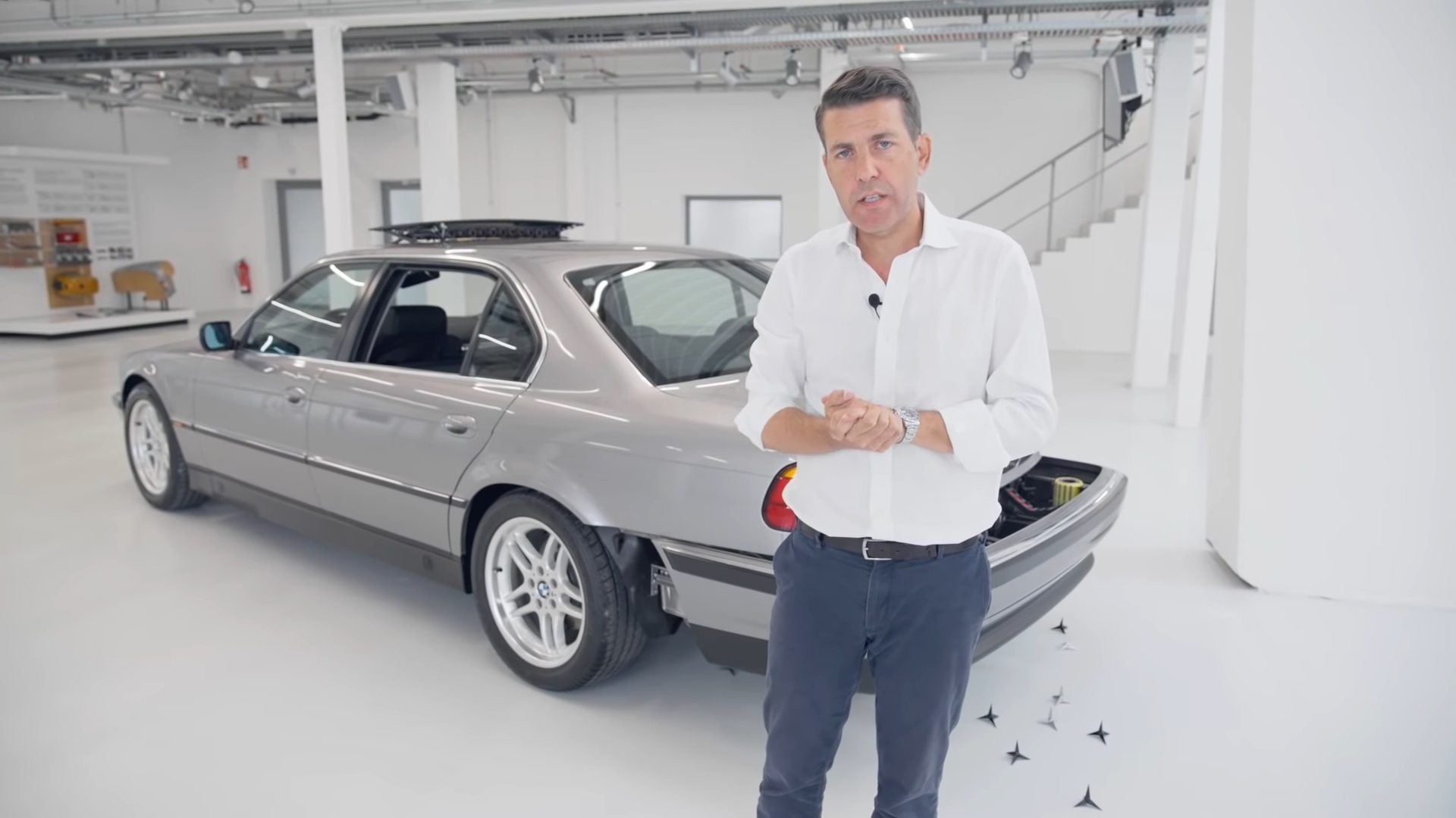 BMW Shows Off Three Unique E38 750iL Models, Including The Famous James Bond Car