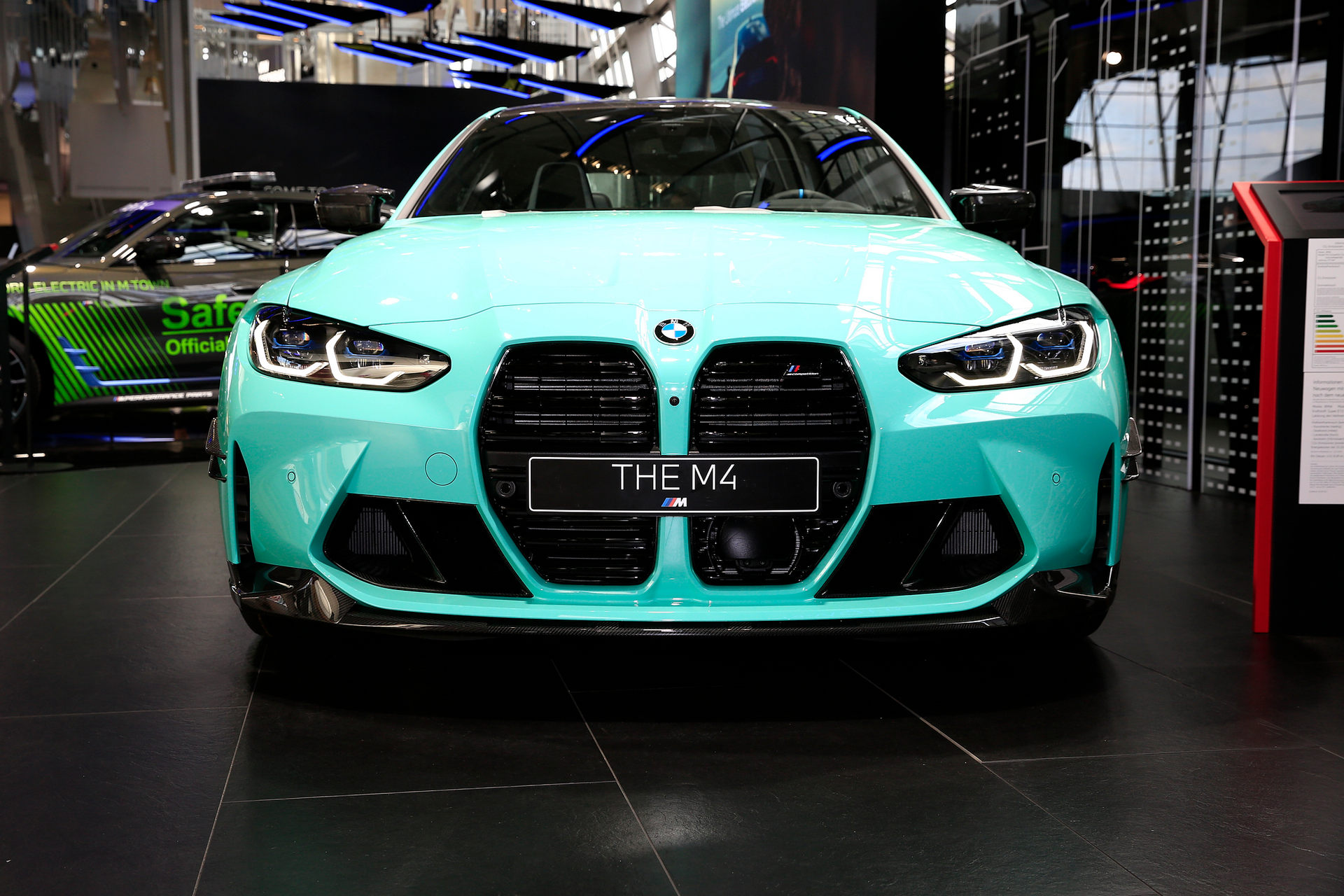 BMW M4 Competition Painted In Mint Green Looks Like A Jellybean