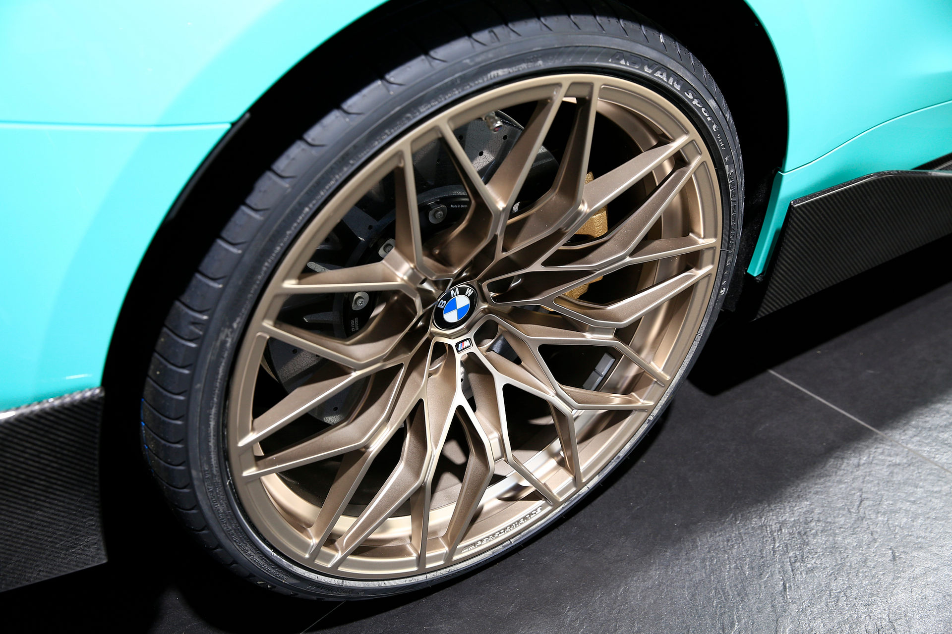 BMW M4 Competition Painted In Mint Green Looks Like A Jellybean