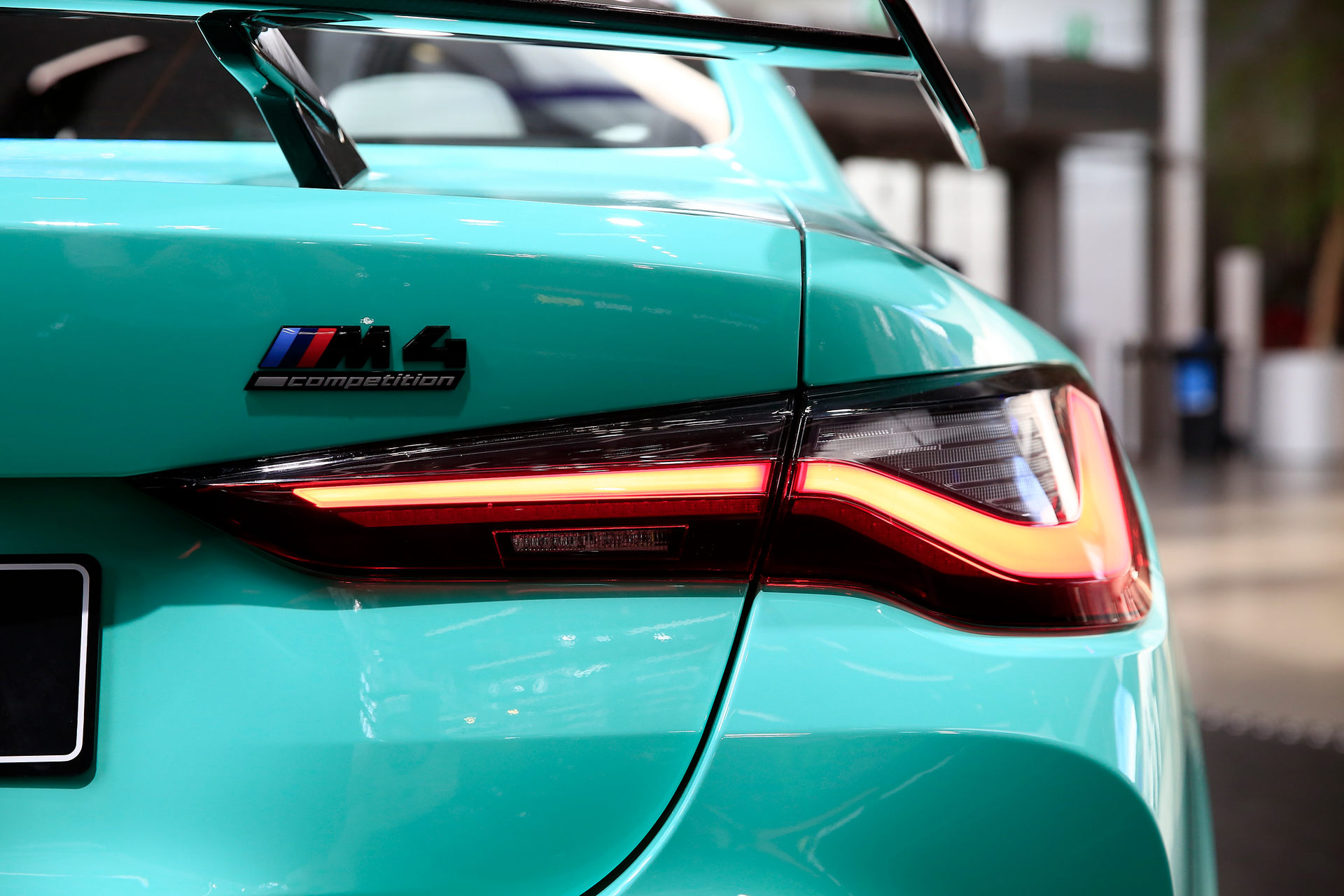 BMW M4 Competition Painted In Mint Green Looks Like A Jellybean