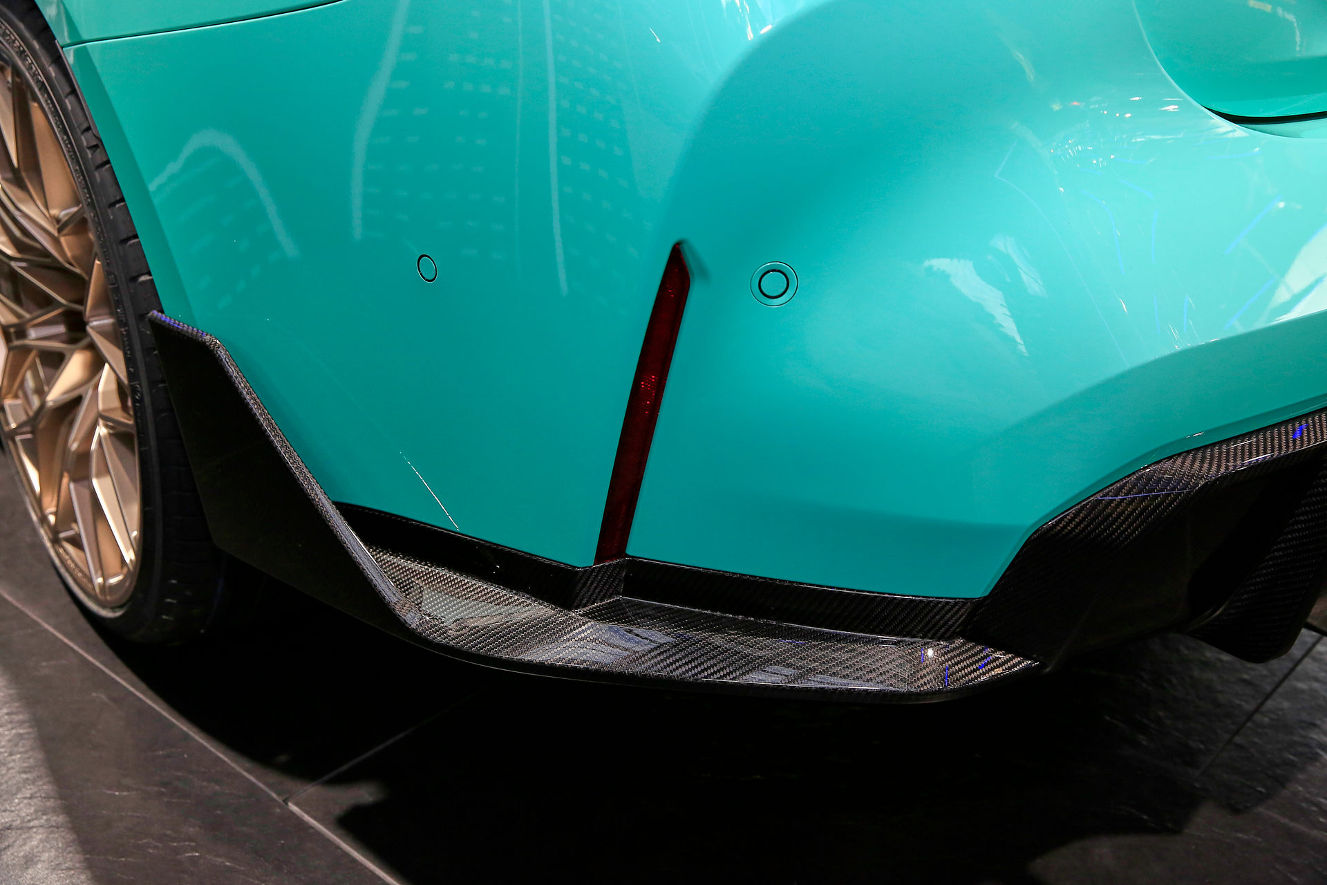 BMW M4 Competition Painted In Mint Green Looks Like A Jellybean