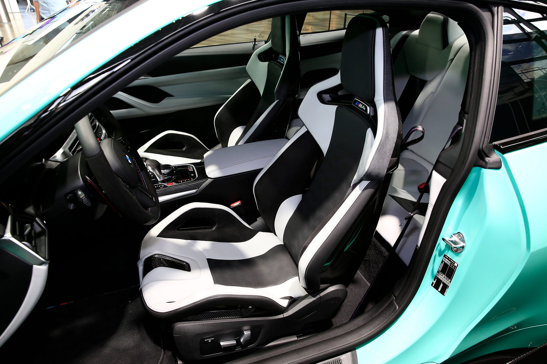 BMW M4 Competition Painted In Mint Green Looks Like A Jellybean