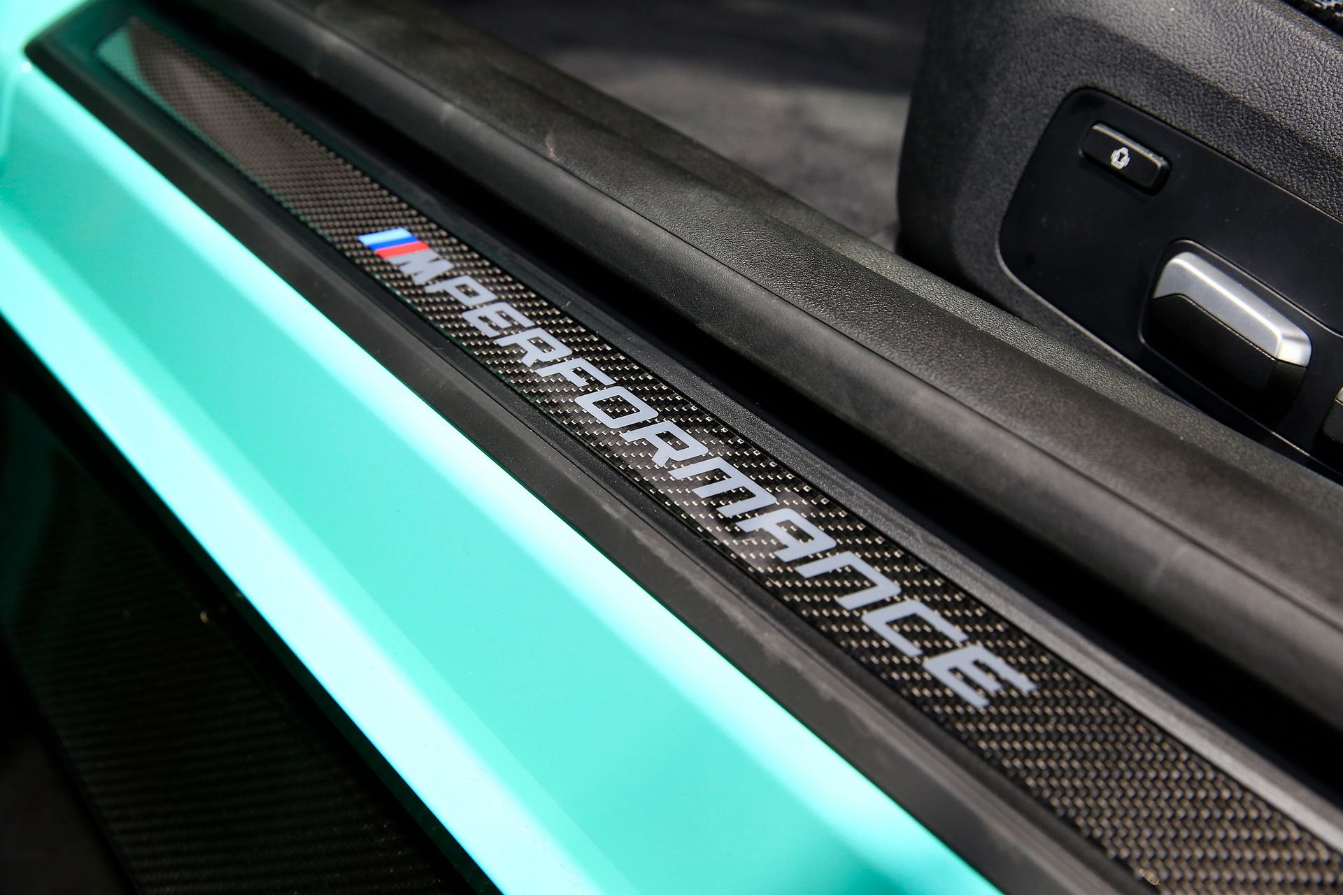 BMW M4 Competition Painted In Mint Green Looks Like A Jellybean