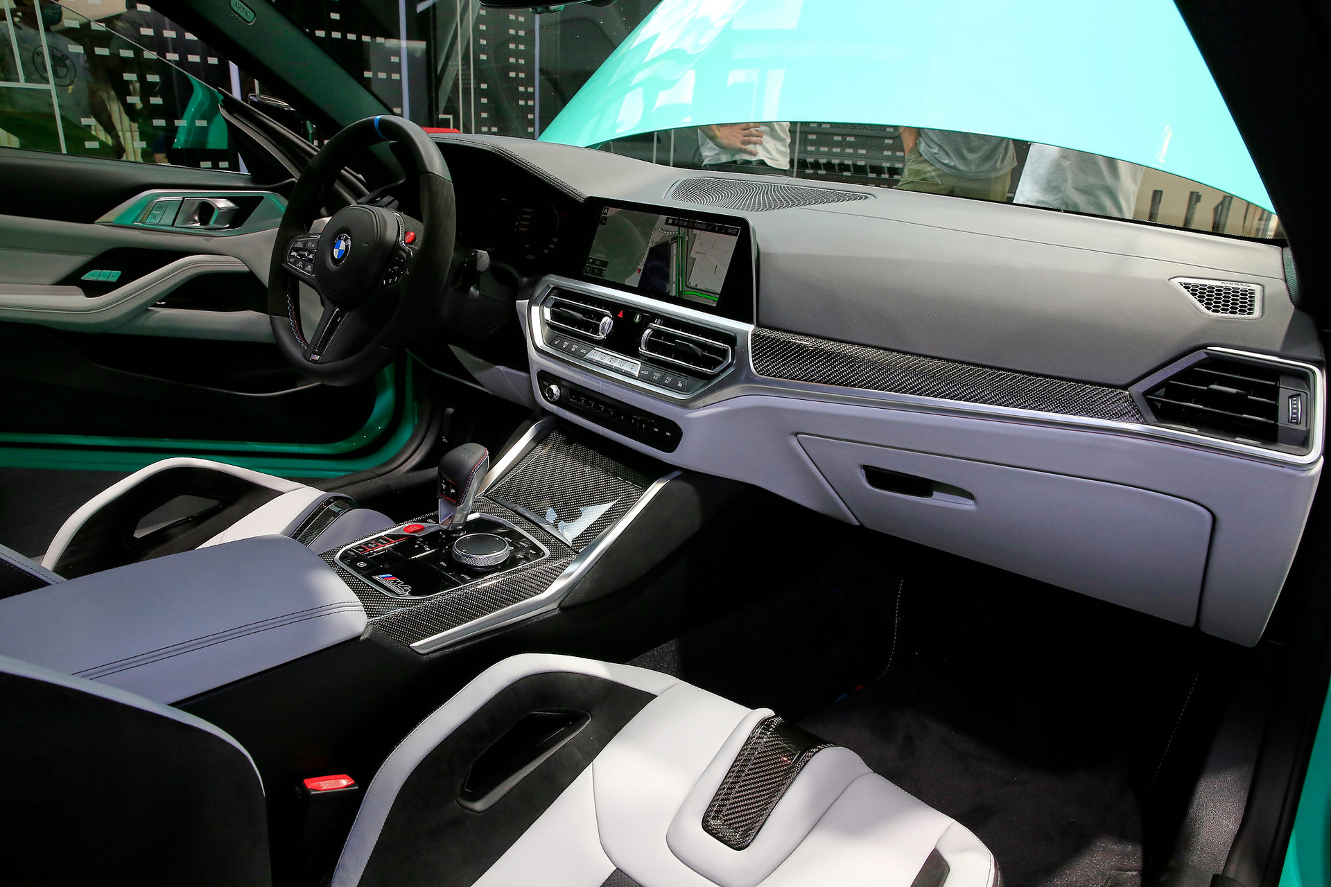 BMW M4 Competition Painted In Mint Green Looks Like A Jellybean