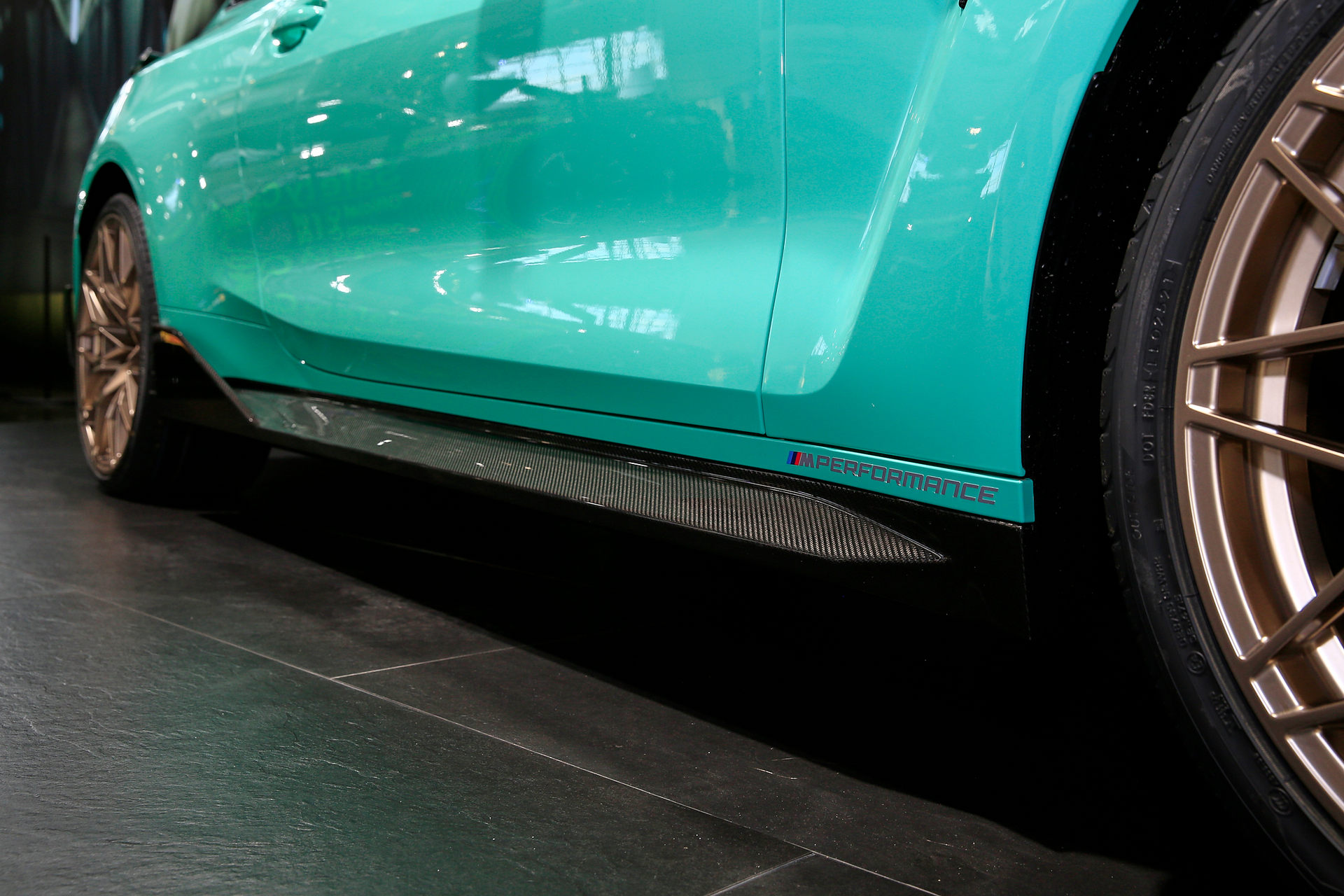 BMW M4 Competition Painted In Mint Green Looks Like A Jellybean