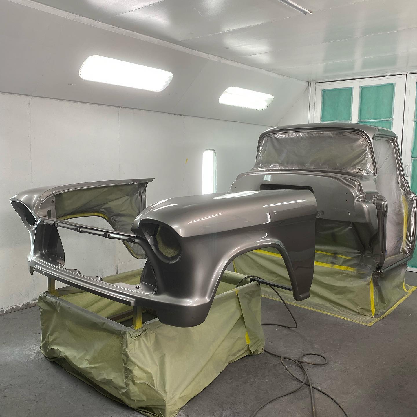 This Wild 1956 Chevy C10 Restomod Is Being Readied For SEMA