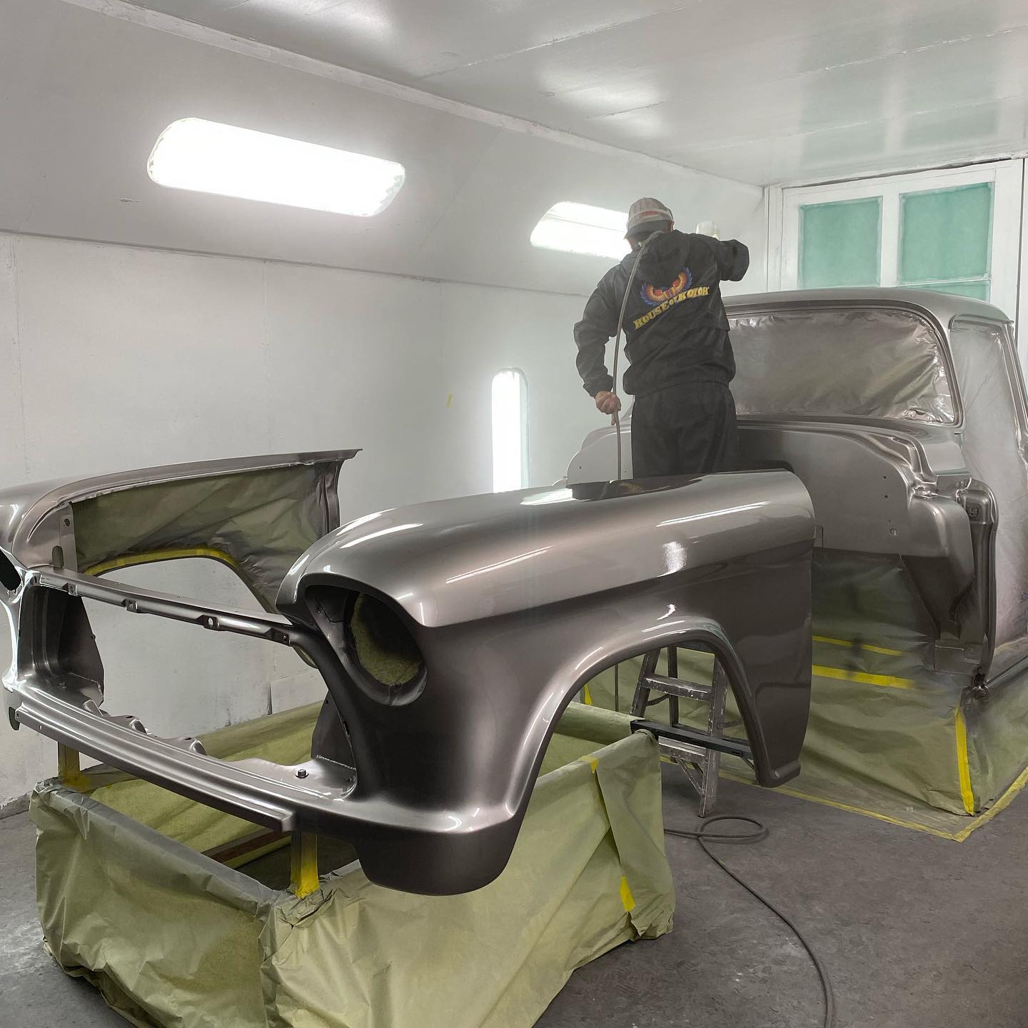 This Wild 1956 Chevy C10 Restomod Is Being Readied For SEMA