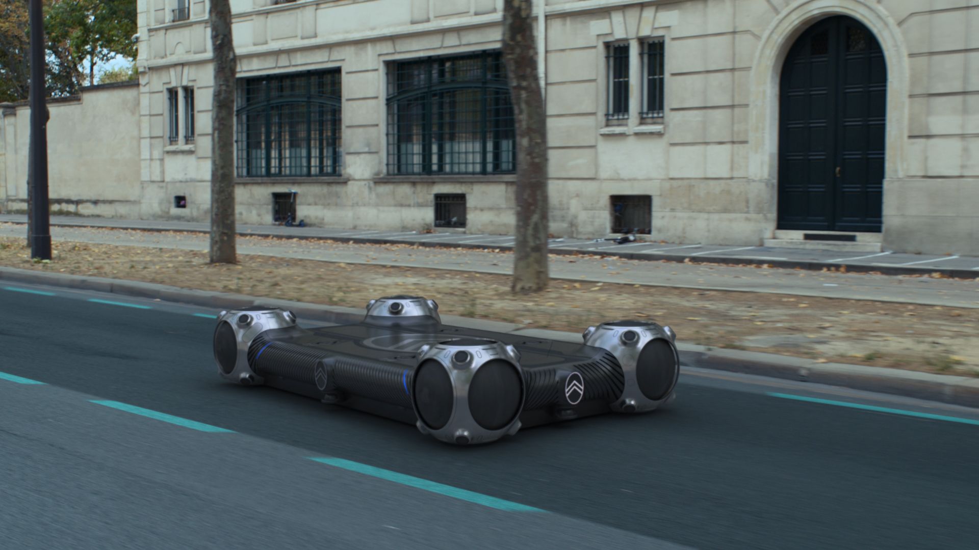 Citroën Urban Collëctif Is An Autonomous Skate Platform With Interchangeable Service Pods