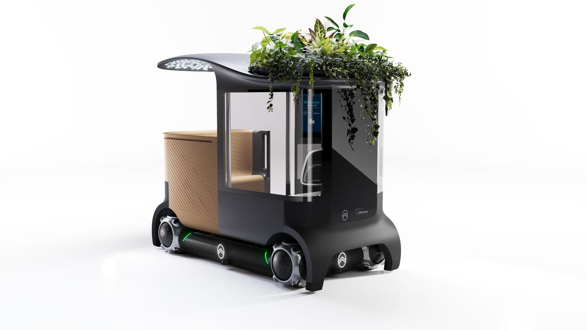 Citroën Urban Collëctif Is An Autonomous Skate Platform With Interchangeable Service Pods