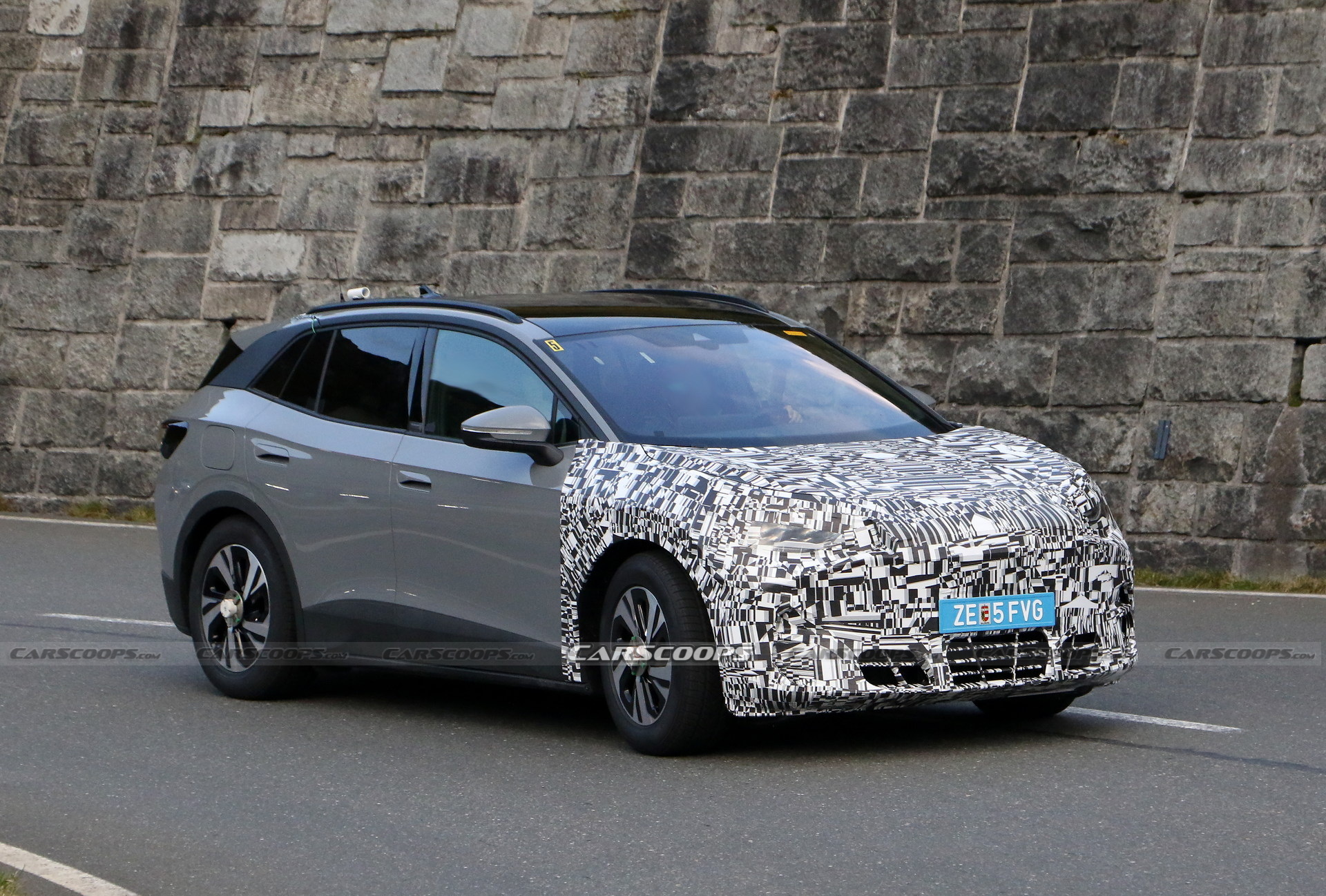 2024 Cupra Tavascan Spied Wearing A VW ID.4 Body