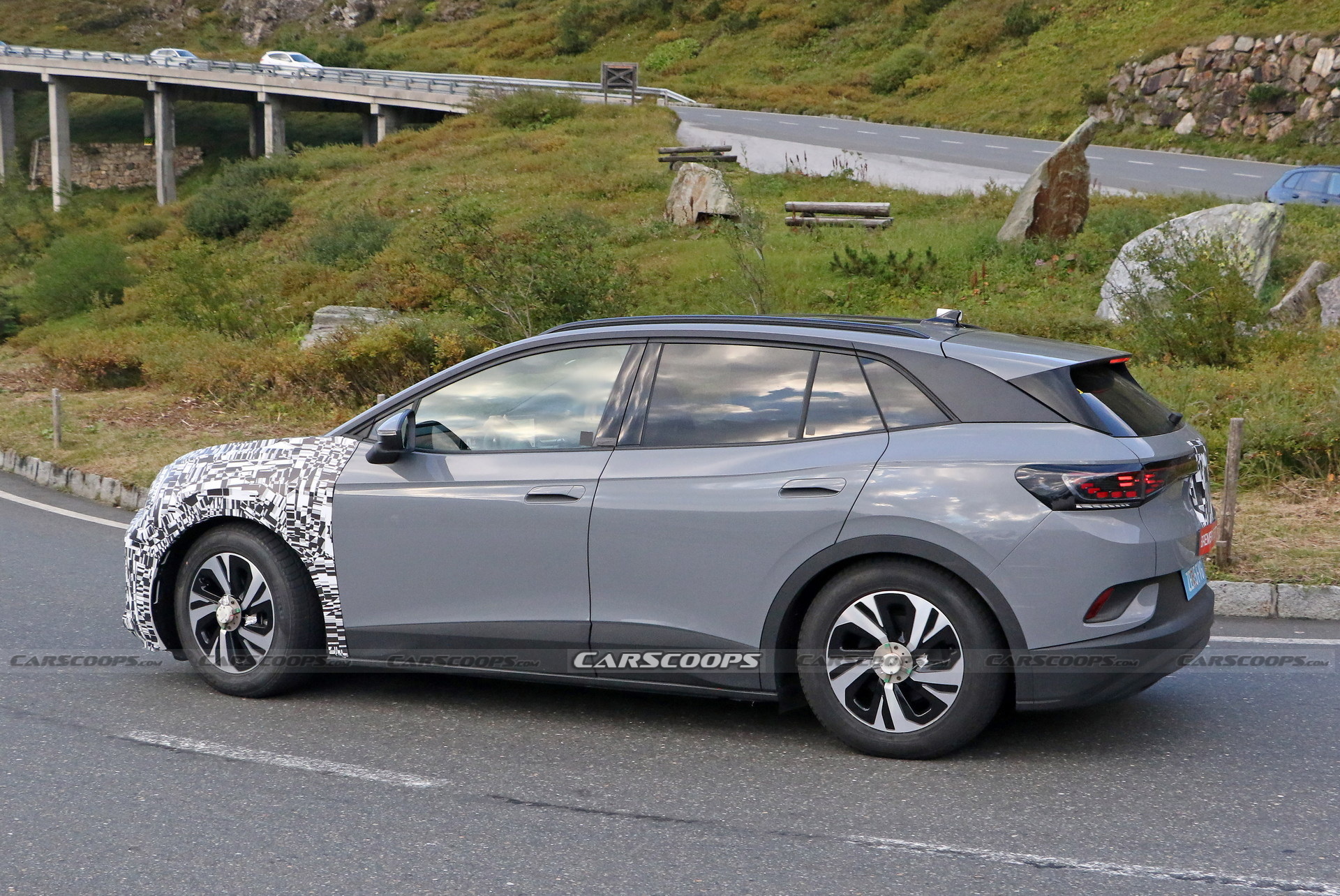 2024 Cupra Tavascan Spied Wearing A VW ID.4 Body