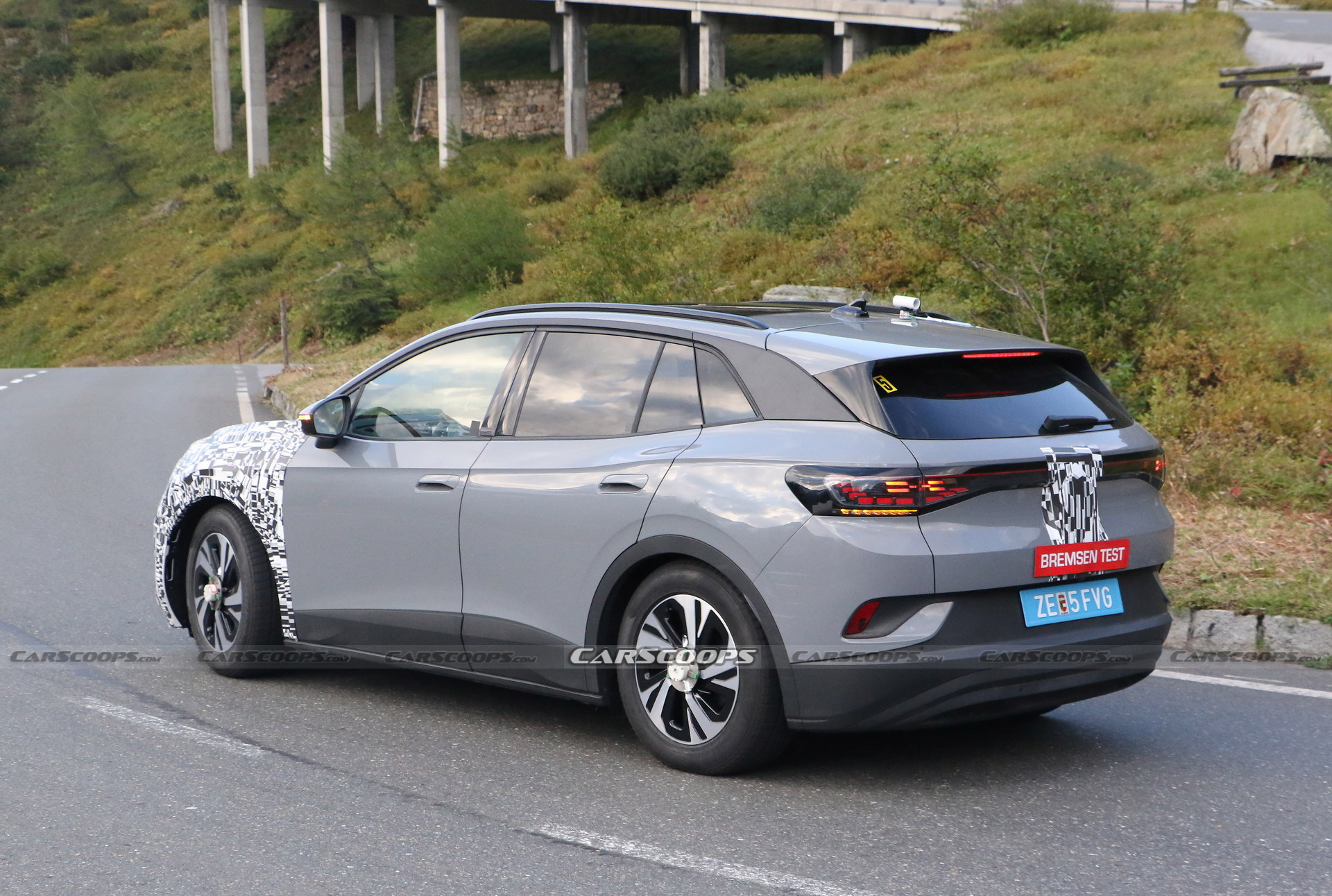2024 Cupra Tavascan Spied Wearing A VW ID.4 Body