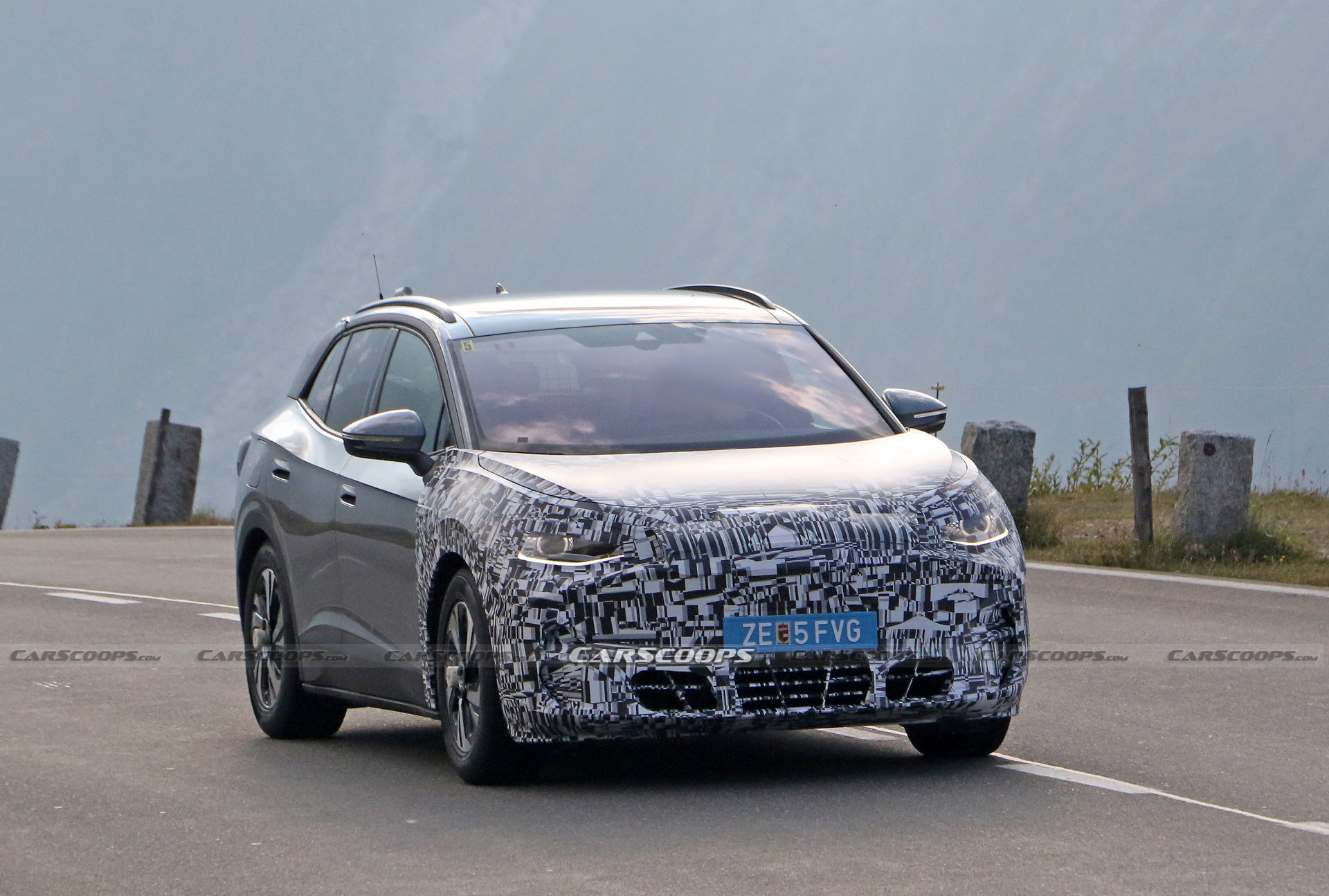 2024 Cupra Tavascan Spied Wearing A VW ID.4 Body