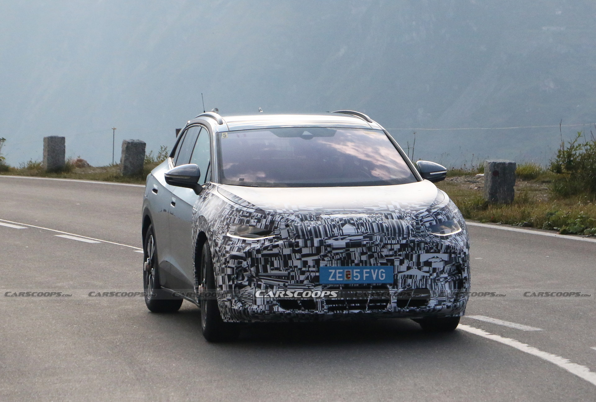 2024 Cupra Tavascan Spied Wearing A VW ID.4 Body