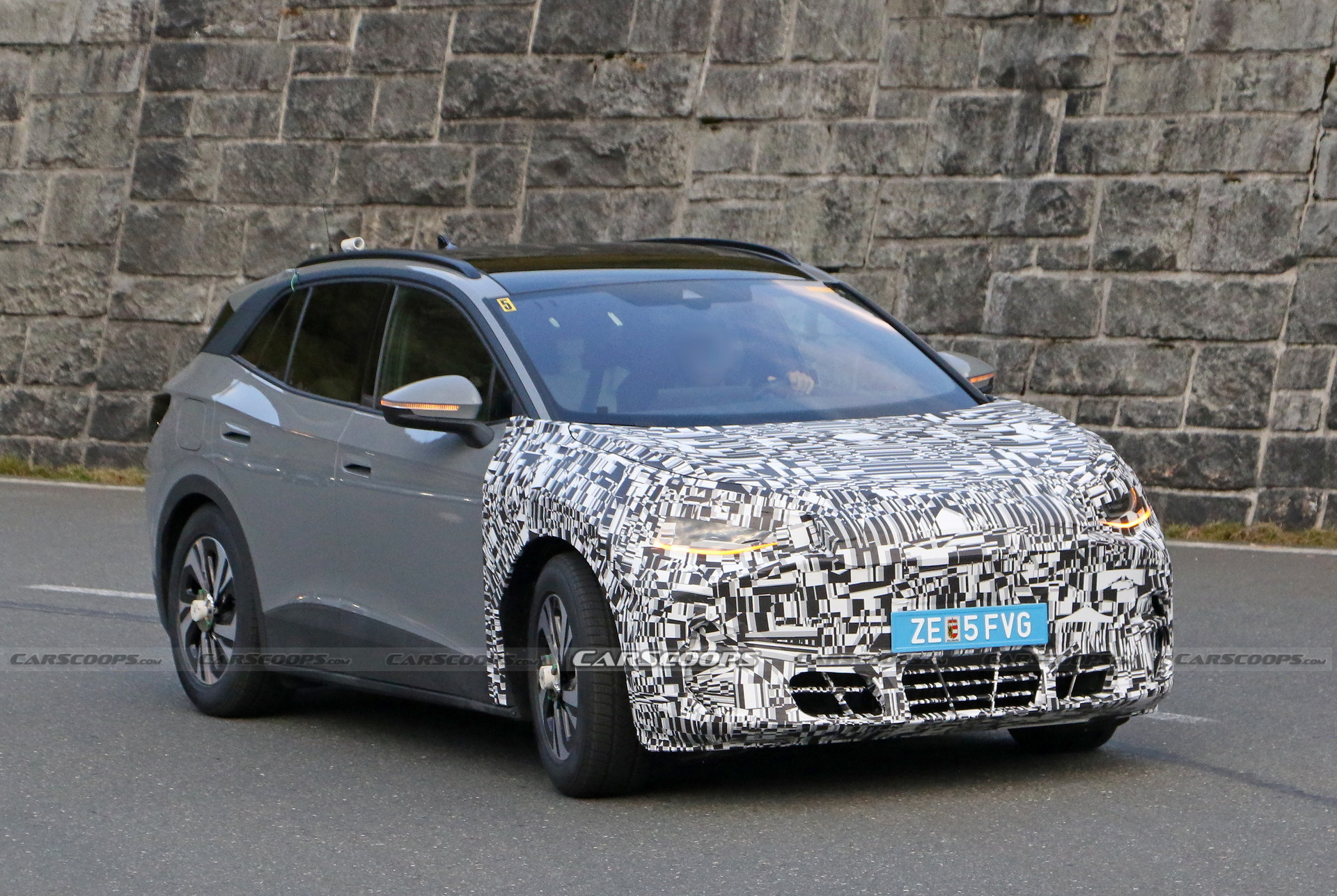 2024 Cupra Tavascan Spied Wearing A VW ID.4 Body