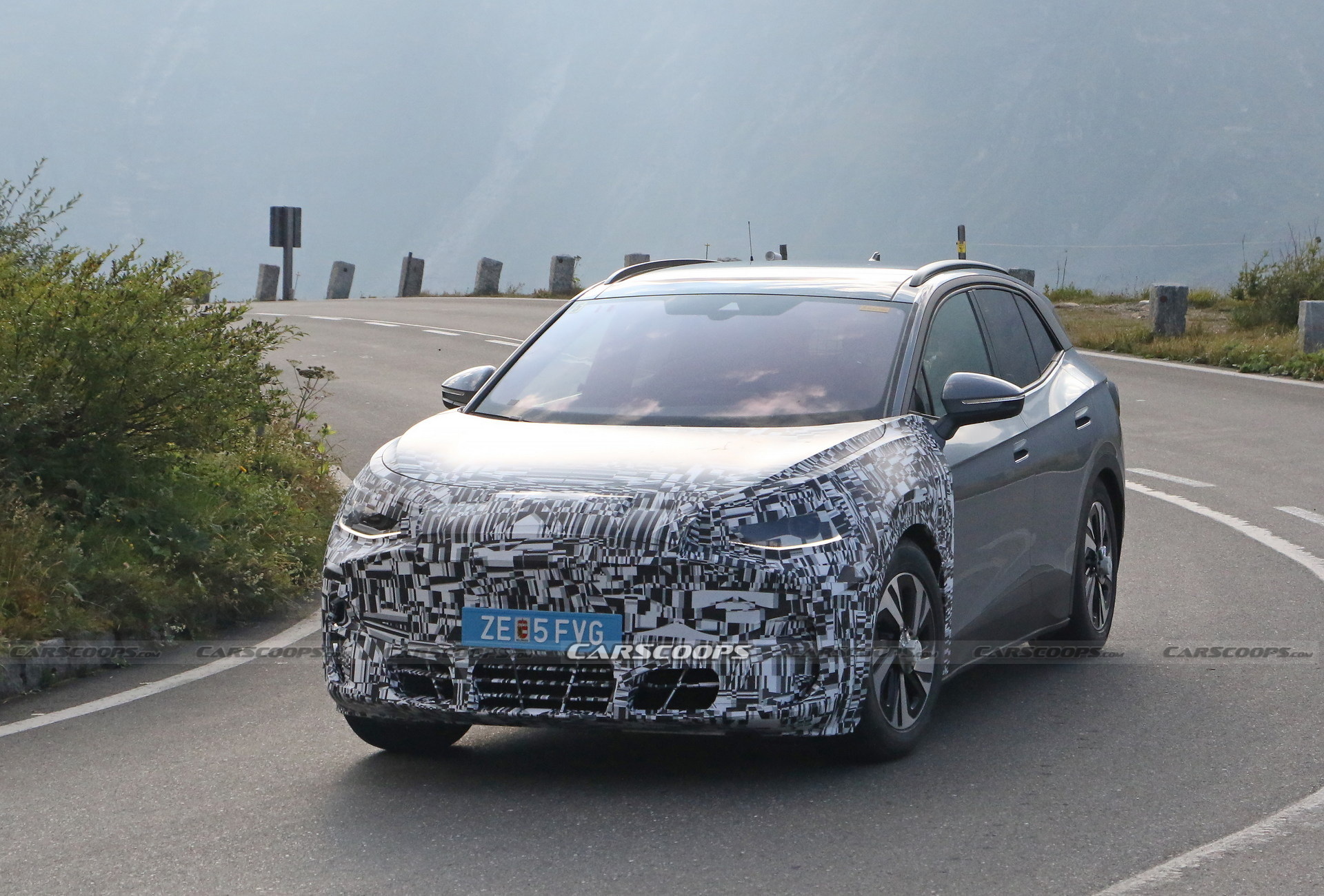 2024 Cupra Tavascan Spied Wearing A VW ID.4 Body
