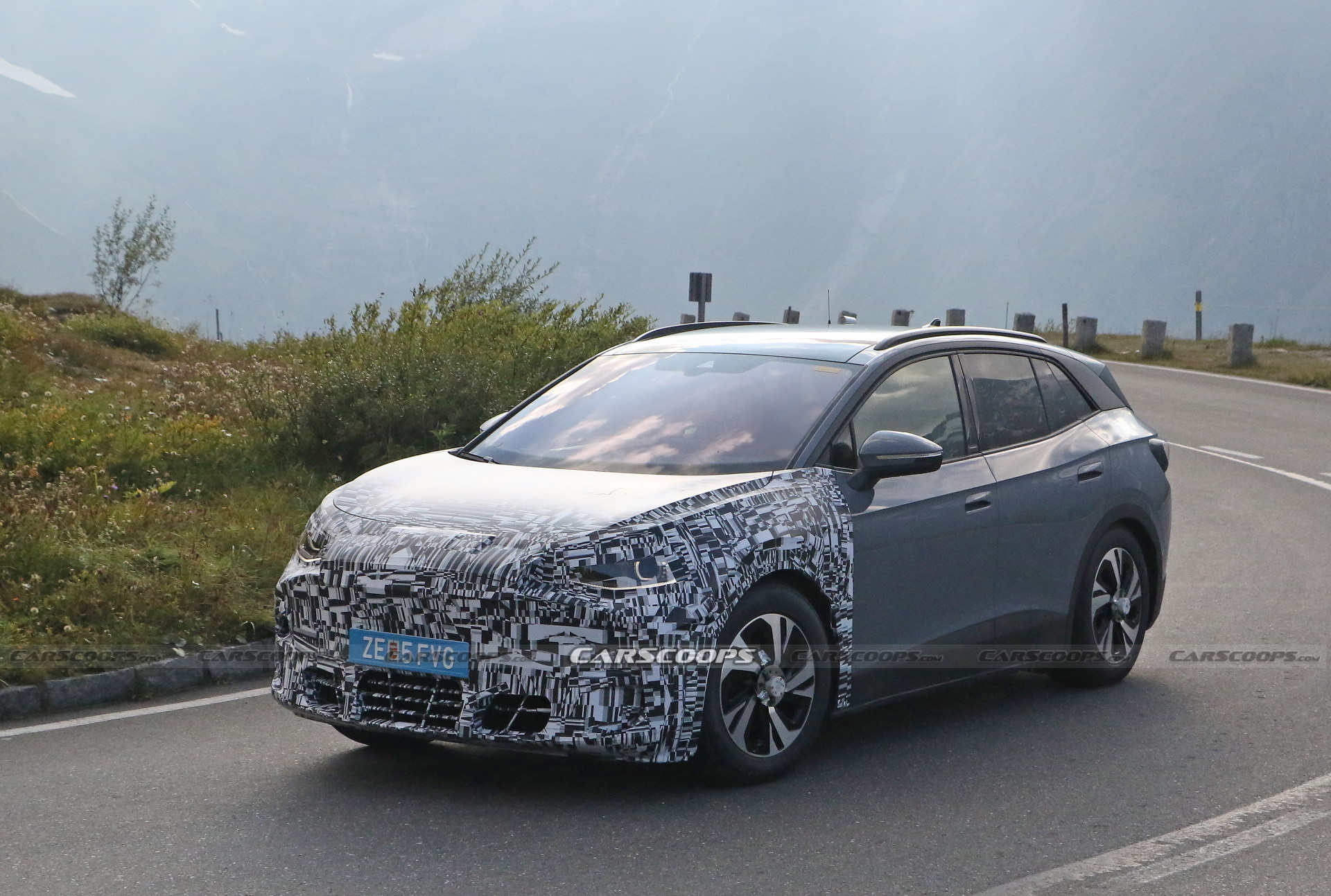 2024 Cupra Tavascan Spied Wearing A VW ID.4 Body