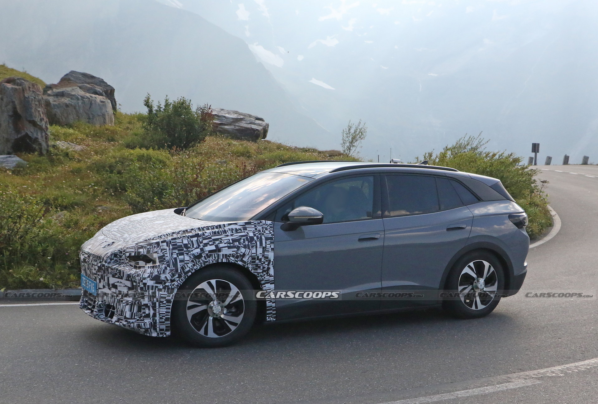 2024 Cupra Tavascan Spied Wearing A VW ID.4 Body