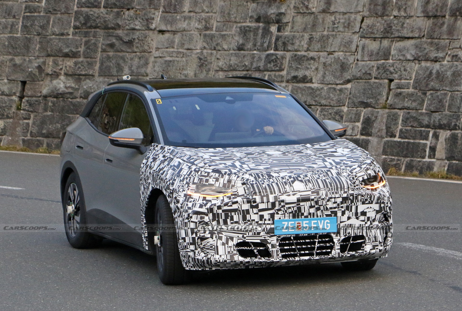 2024 Cupra Tavascan Spied Wearing A VW ID.4 Body