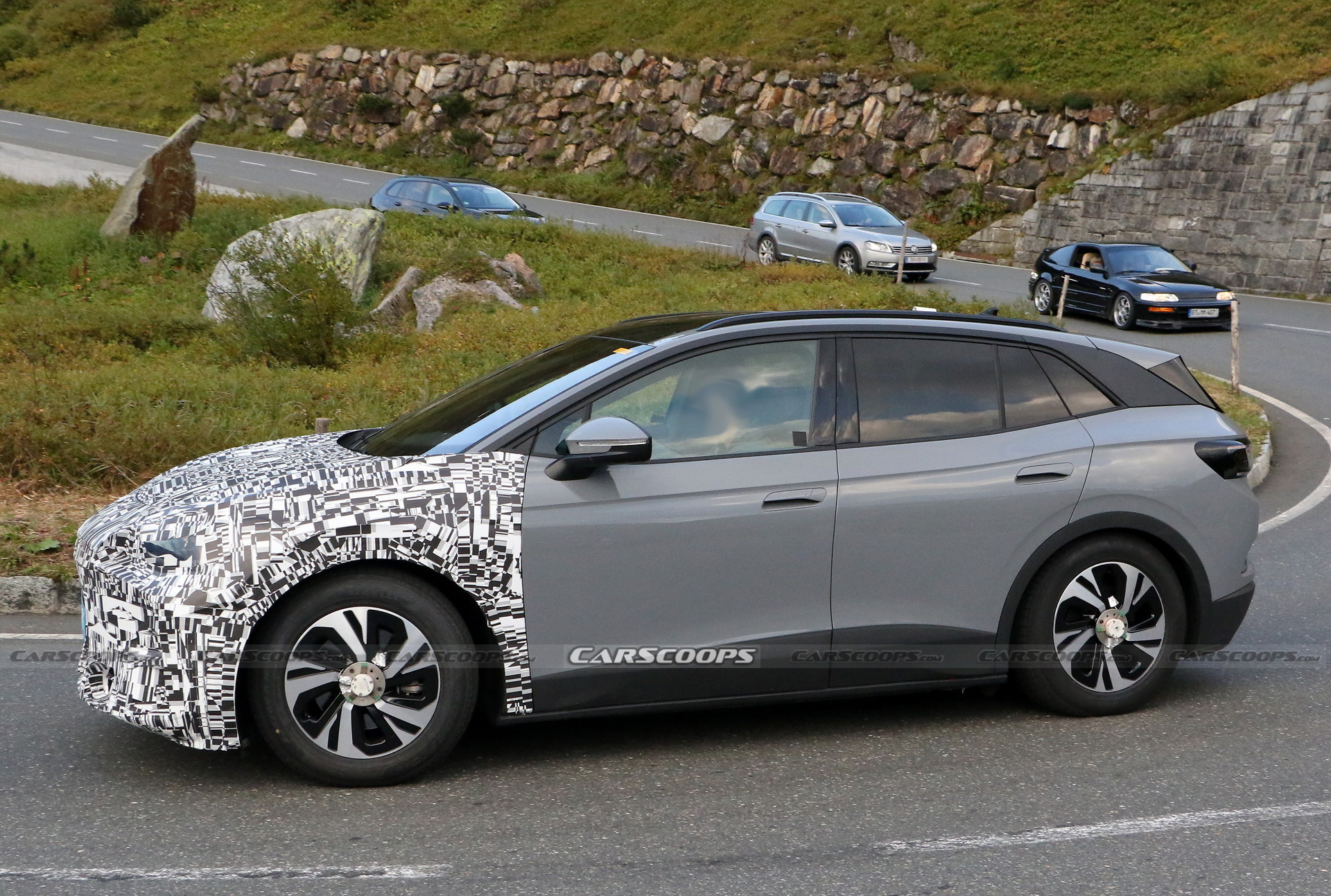 2024 Cupra Tavascan Spied Wearing A VW ID.4 Body