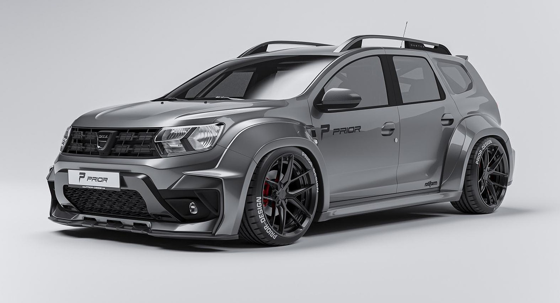 Dacia Duster Gets A Wild Bodykit From Prior Design For Less Than