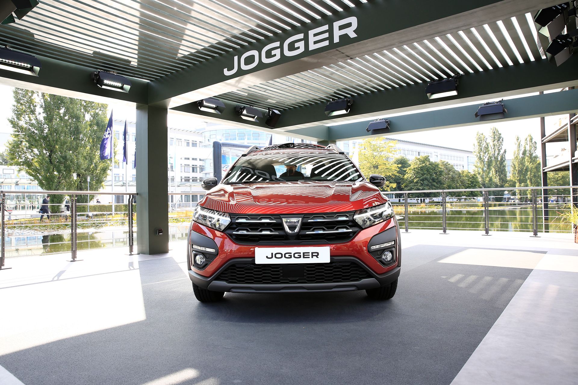 Dacia Jogger Unveiled On A Floating Platform Looking Larger IRL