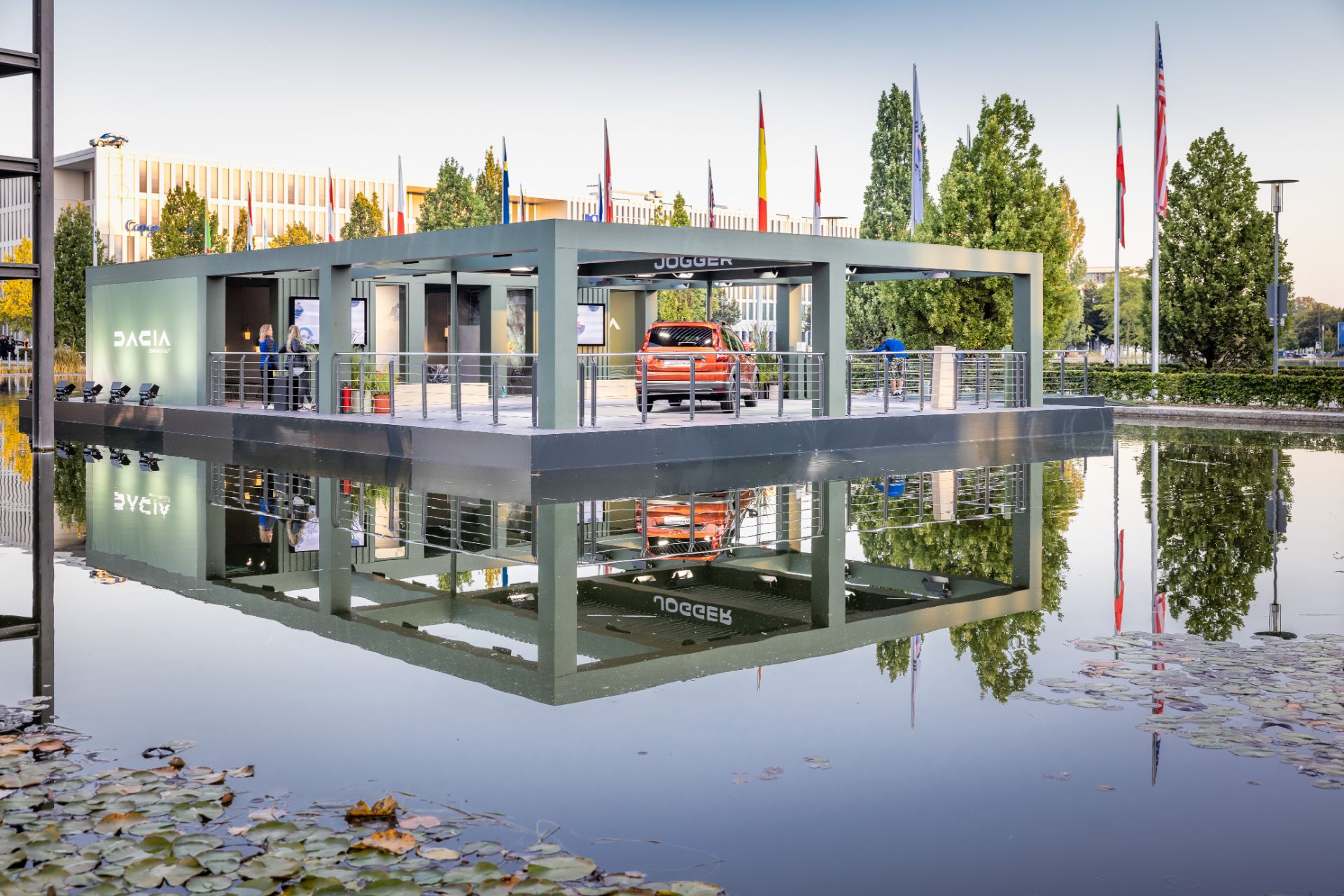 Dacia Jogger Unveiled On A Floating Platform Looking Larger IRL