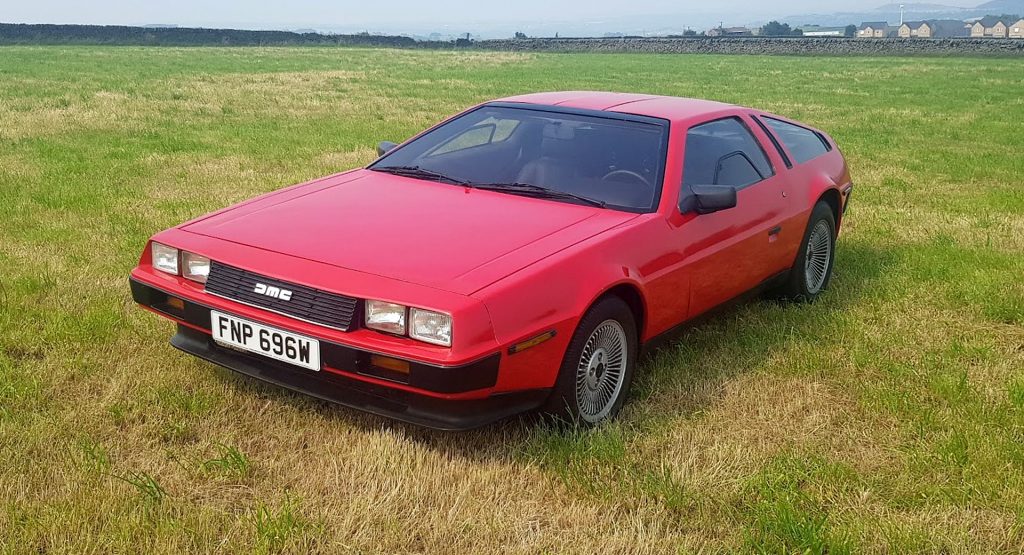  For $37,000, You Can Ride This Rare Red-Painted DeLorean All The Way Back To The Future
