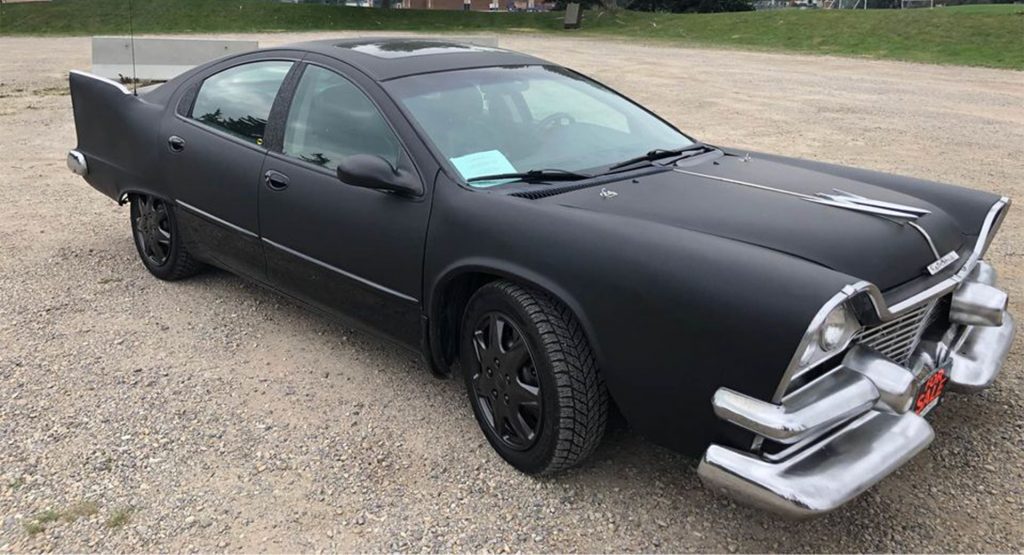  This Dodge Intrepid-Based Creation Has A Batmobile Badge, But Actually Reminds Us More Of “Christine”