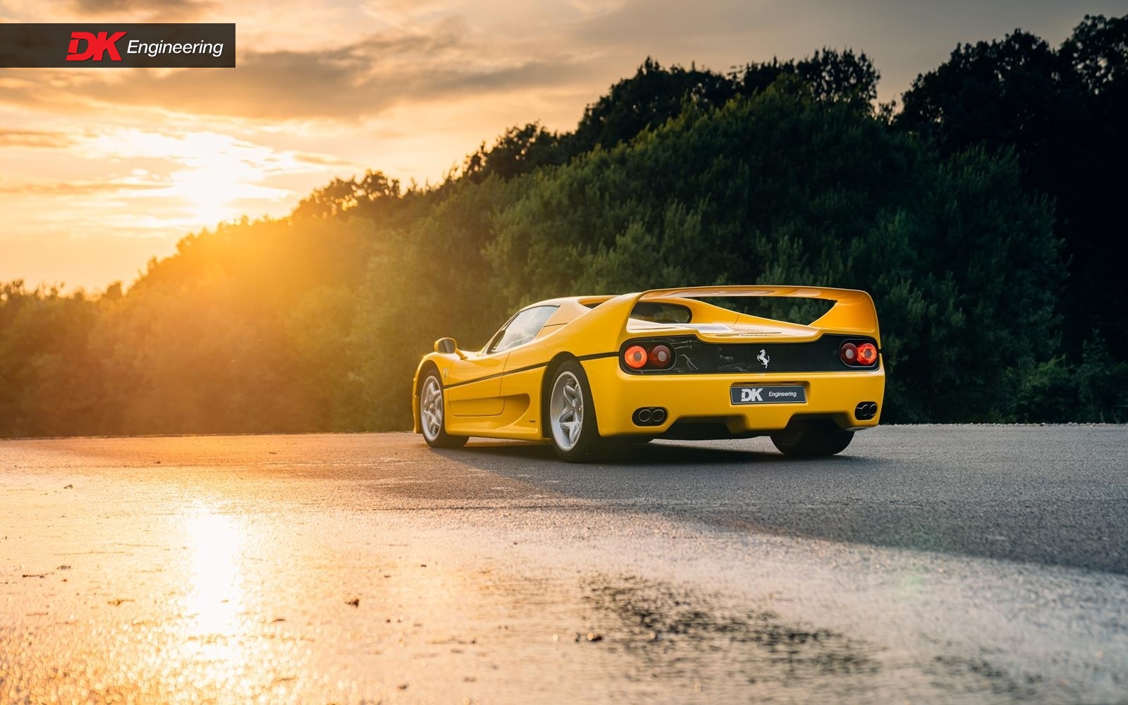 Find Red Ferraris Boring? A UK Dealer Is Selling A Yellow Enzo And F50