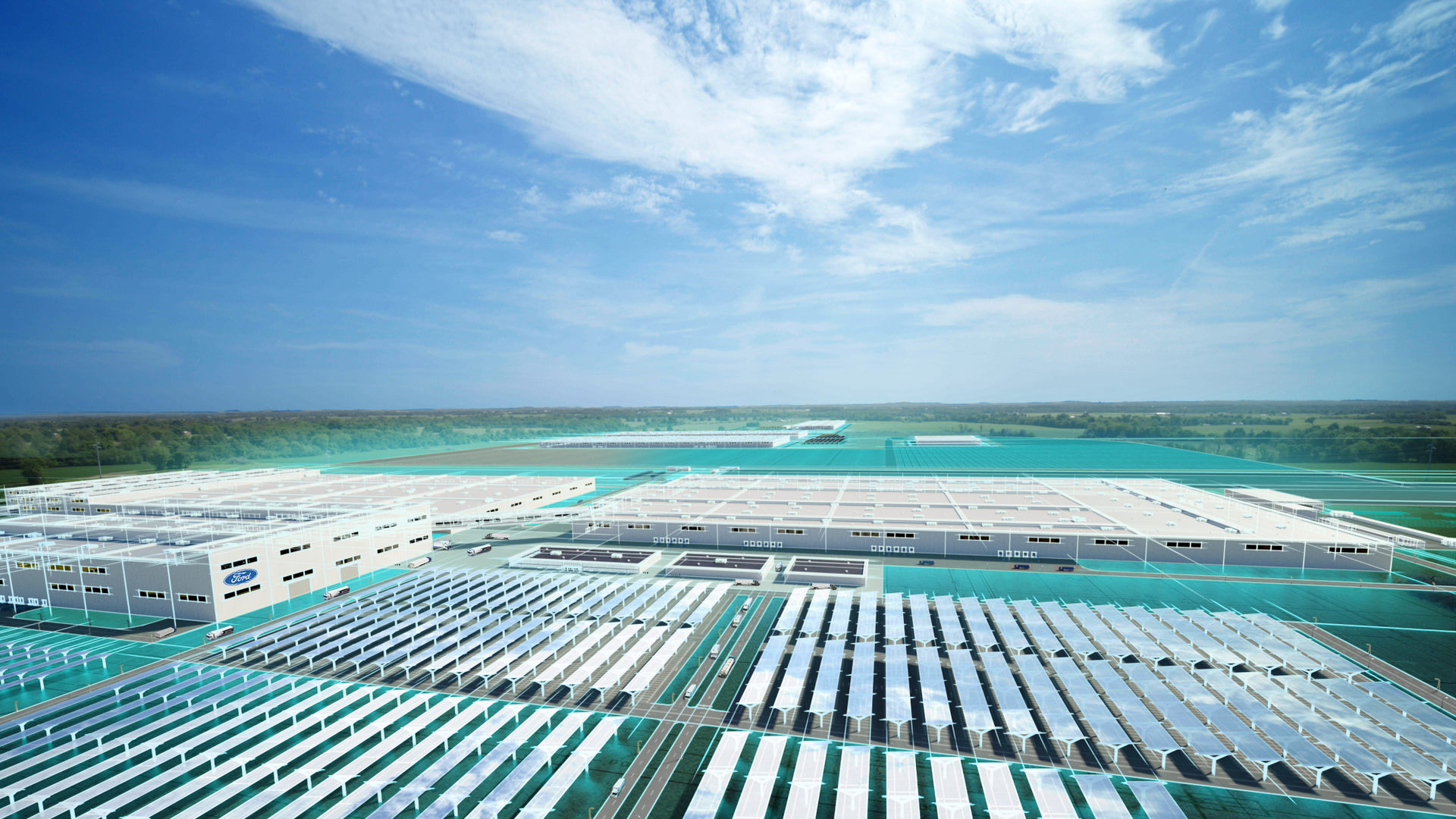 Ford To Invest $11.4 Billion Into Two Massive EV And Battery Plants