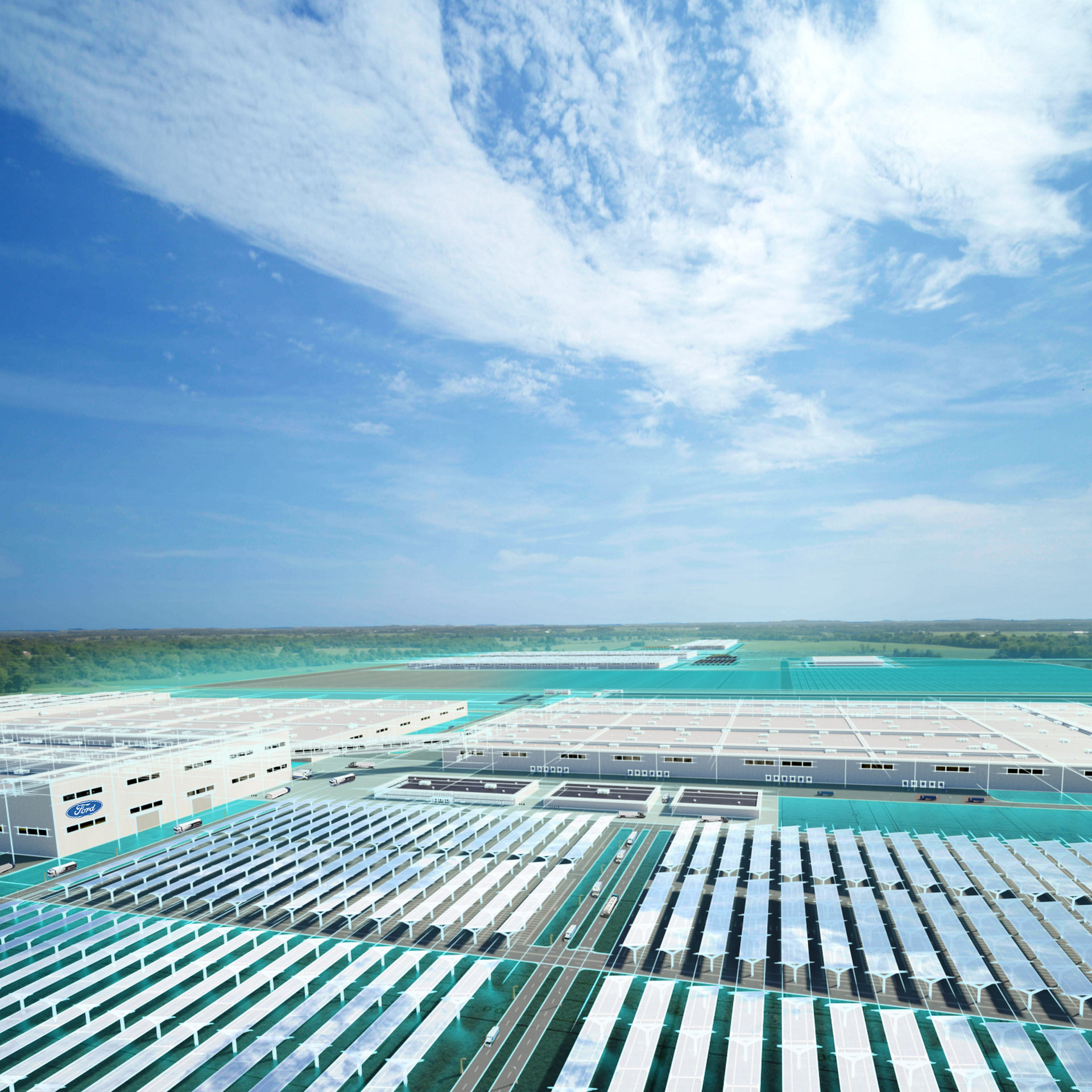 Ford To Invest $11.4 Billion Into Two Massive EV And Battery Plants