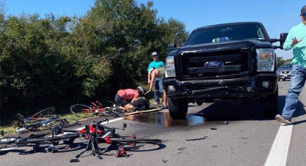  16-Year-Old Allegedly Rolling Coal In Ford Pickup Hits Multiple Cyclists In Texas