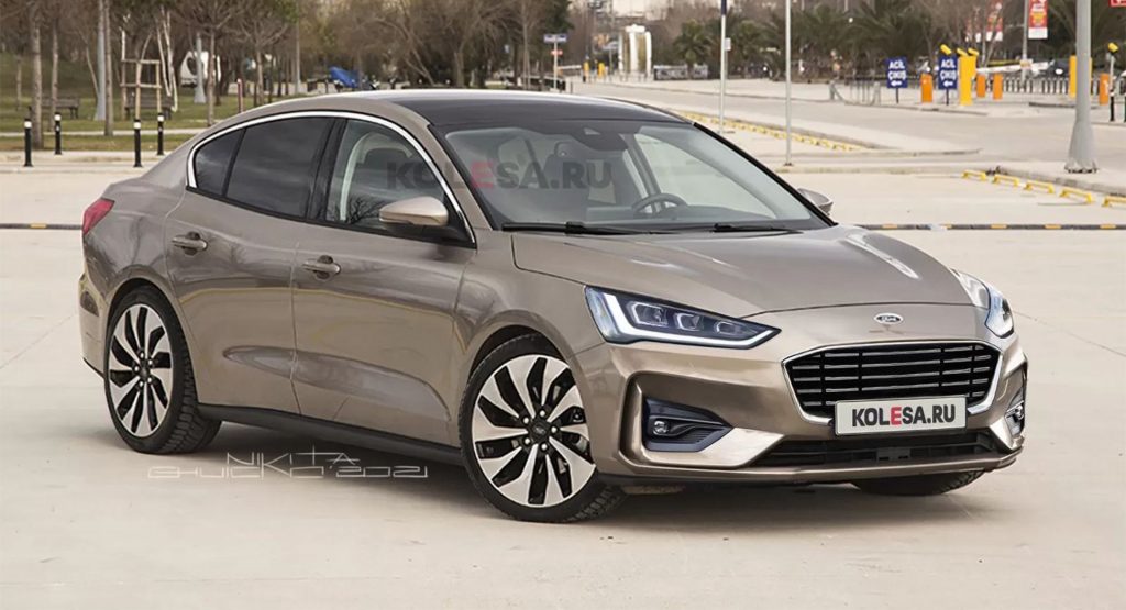  The Facelifted 2022 Ford Focus Sedan Could Look A Lot Like This Render