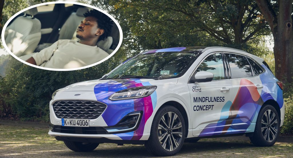  Ford’s Kuga-Based Mindfulness Concept Wants You To Relax And Take A Power Nap