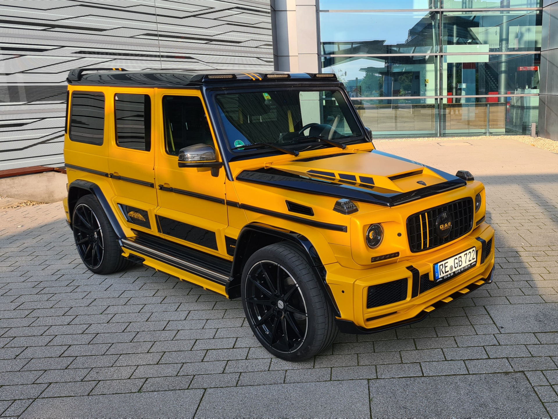 G&B Design’s Widebody Mercedes G-Class Wants Some Of That Bumblebee Glory