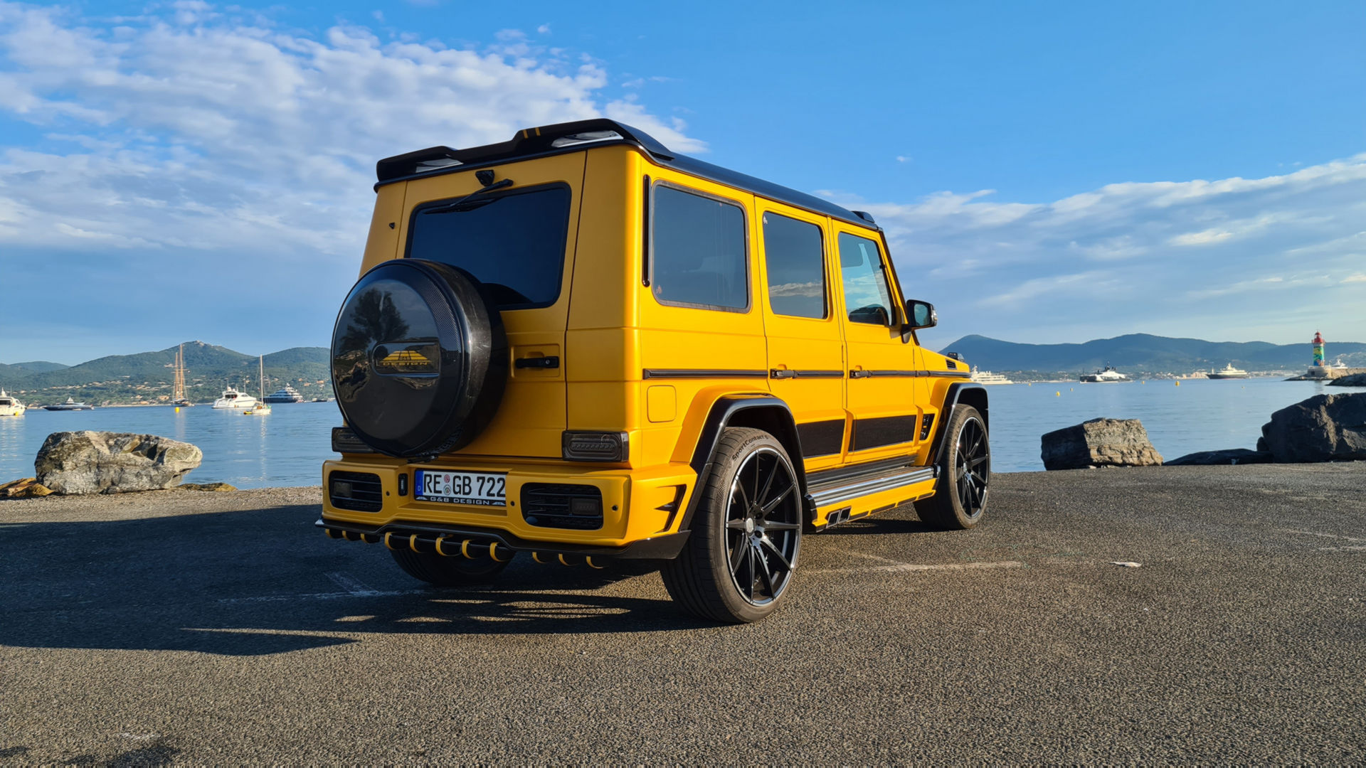 G&B Design’s Widebody Mercedes G-Class Wants Some Of That Bumblebee Glory