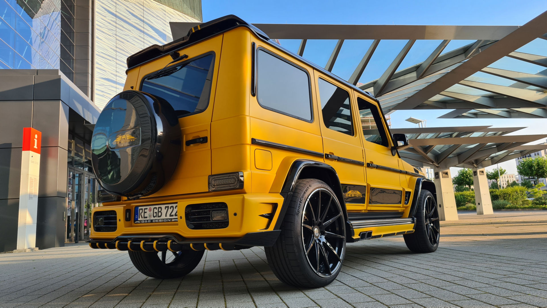 G&B Design’s Widebody Mercedes G-Class Wants Some Of That Bumblebee Glory