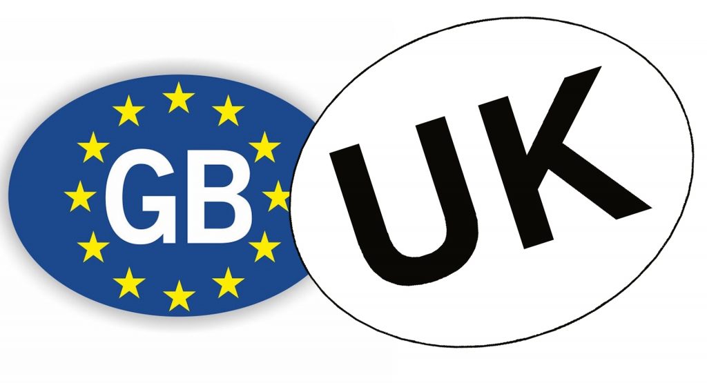  ‘GB’ Number Plate Sticker No Longer Valid Abroad