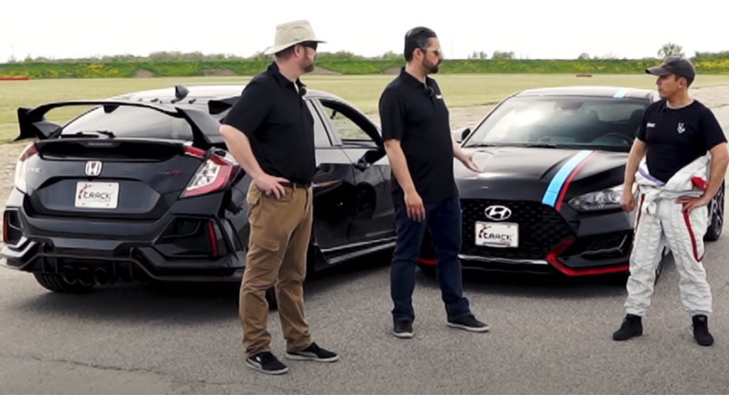  Honda Civic Type R Welcomes Its Latest Challenger, The Hyundai Veloster N DCT
