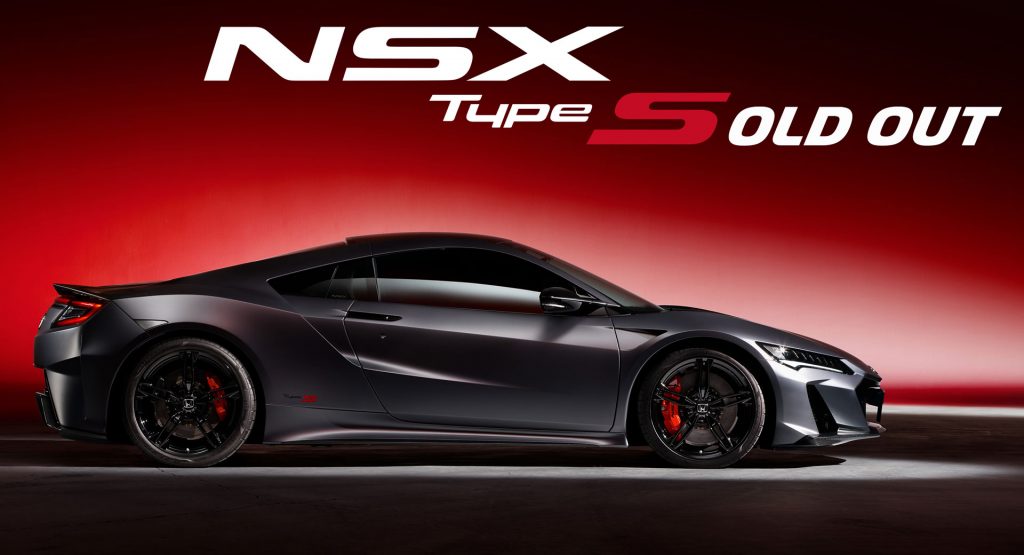  All 300 American 2022 Acura NSX Type S Order Slots Reserved In 24 Hours