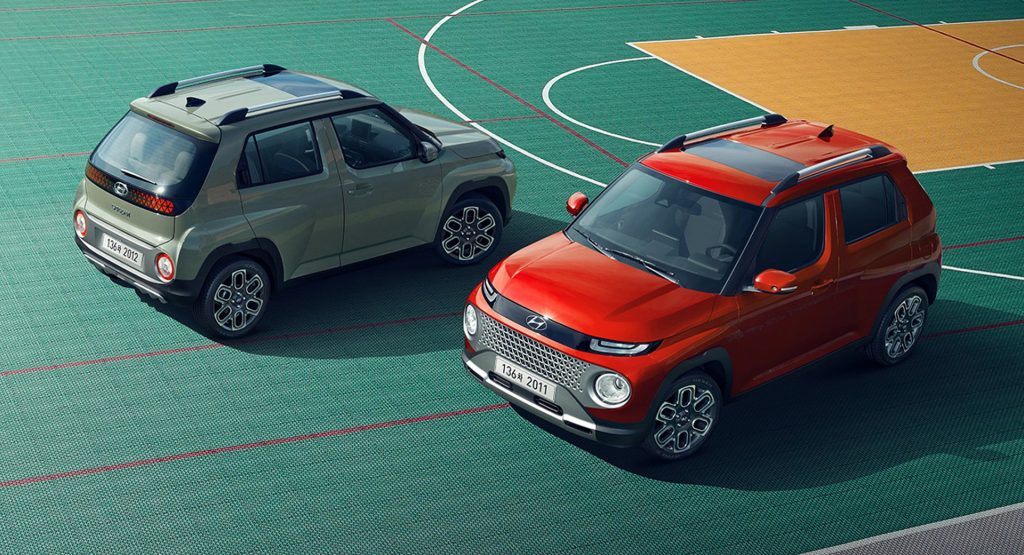  Hyundai Casper Breaks Cover With Funky Design And Compact Dimensions